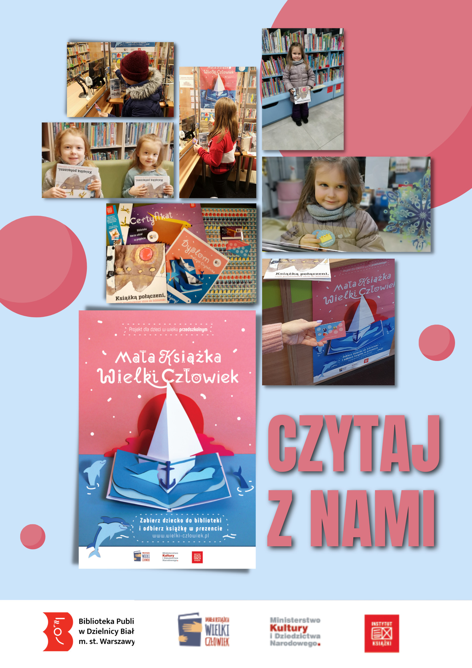 Read more about the article Akcja “Mała książka, wielki człowiek” w naszej bibliotece
