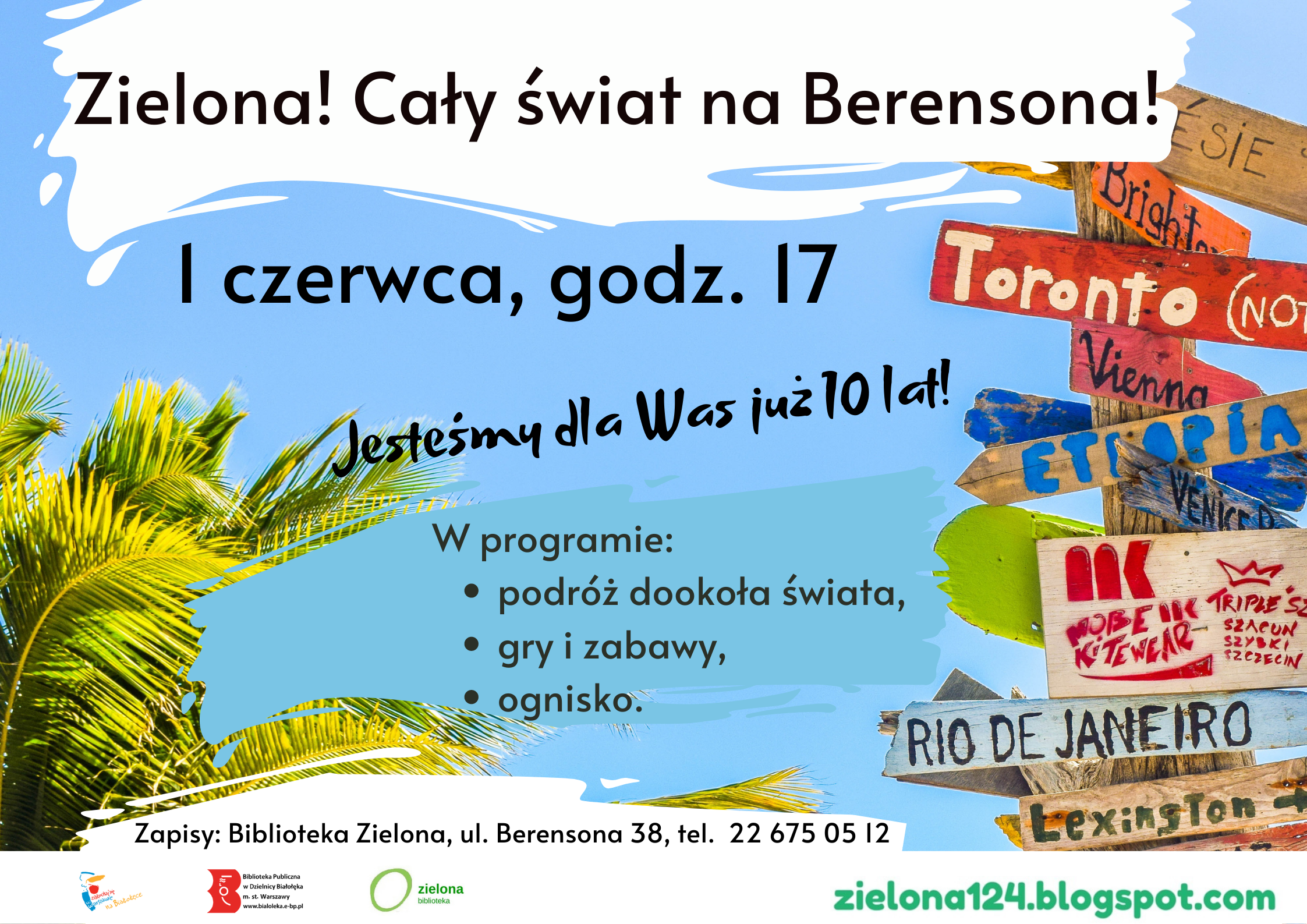 Read more about the article Dzień Dziecka i urodziny Biblioteki Zielonej!