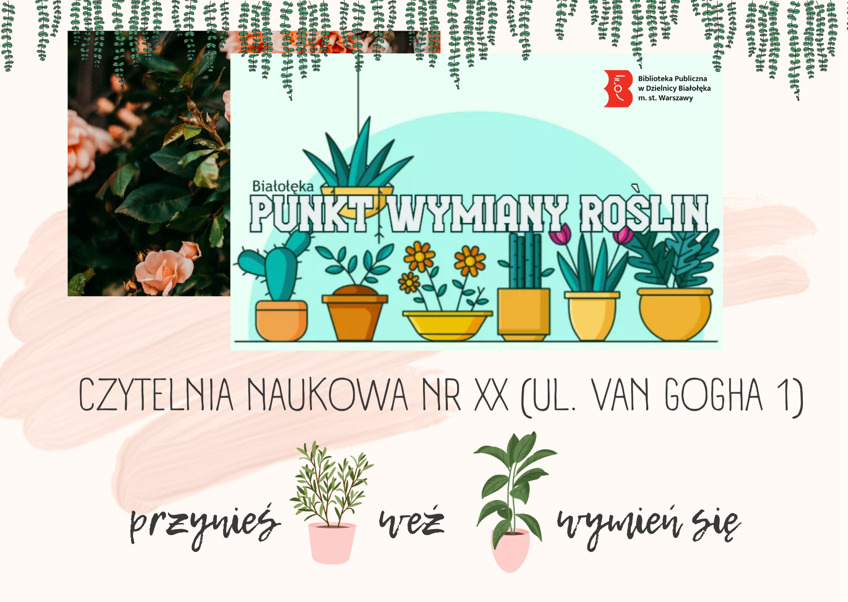Read more about the article Punkt wymiany roślin w naszej bibliotece!