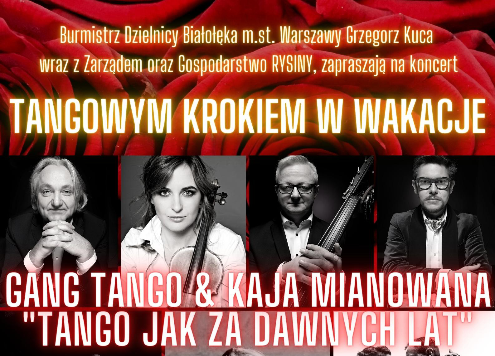 Read more about the article Tango jak za dawnych lat – koncert „Tangowym krokiem w wakacje”