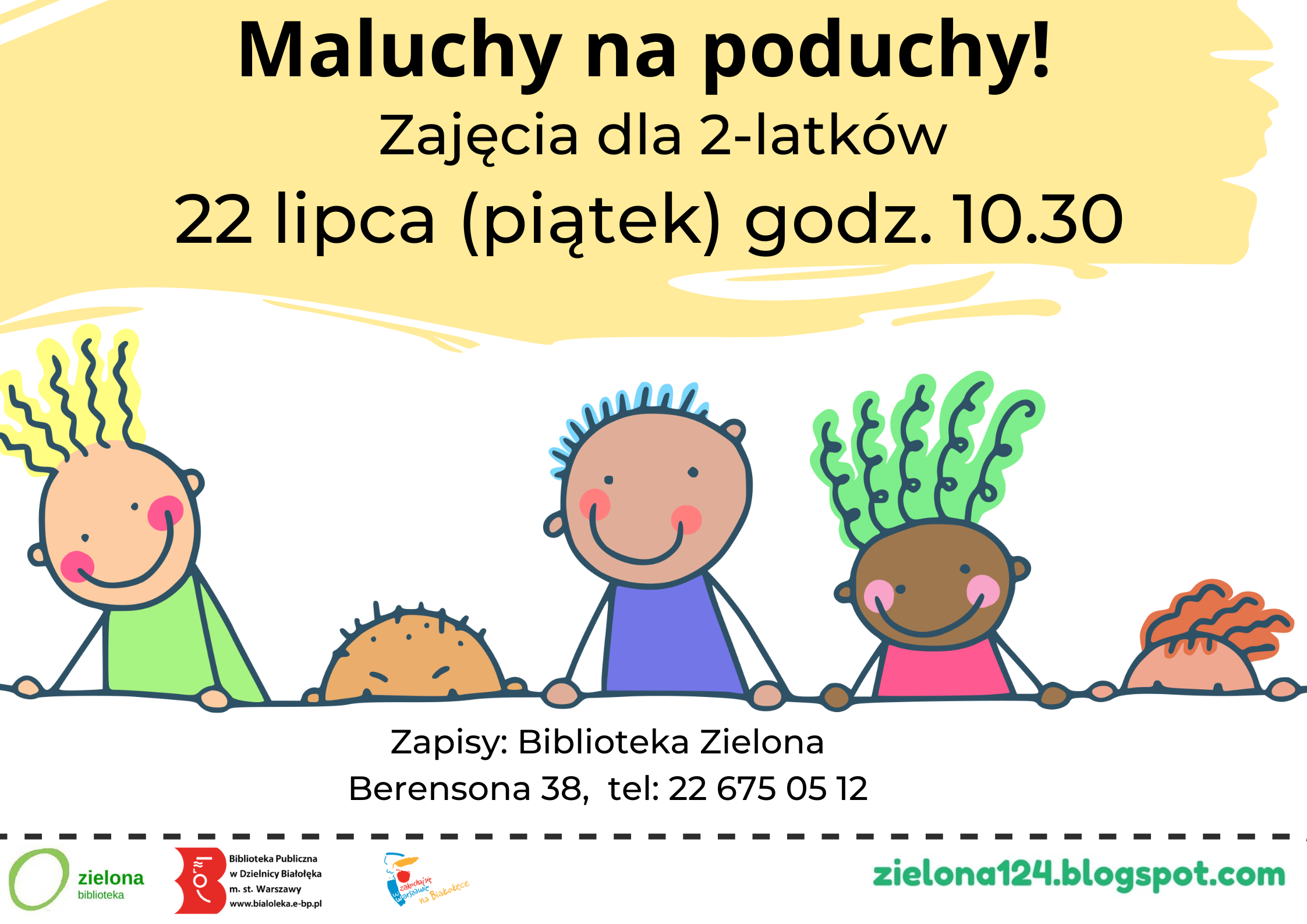 Read more about the article Lipcowe Maluchy na poduchy w Zielonej!