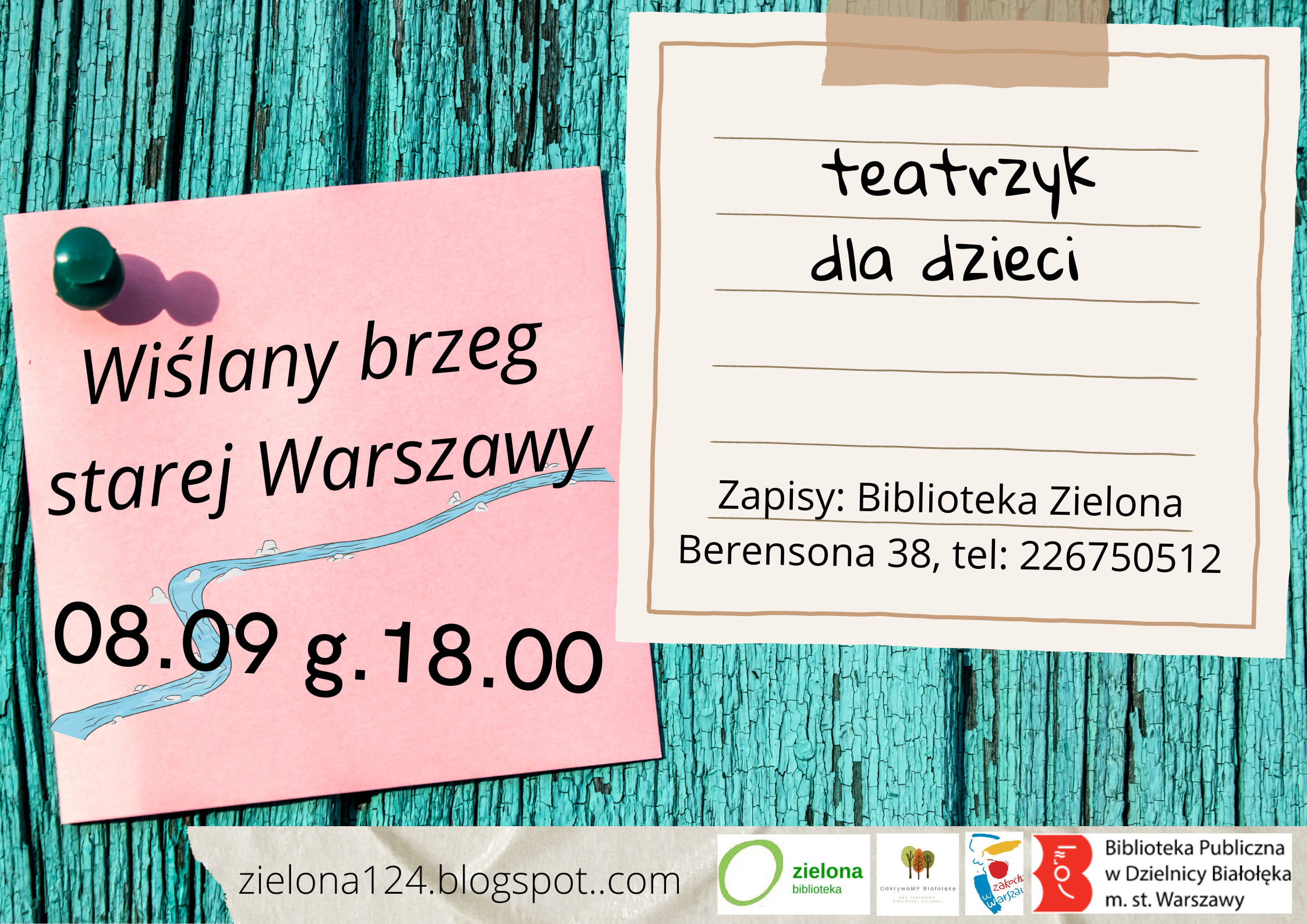 Read more about the article Teatrzyk w Zielonej Bibliotece!