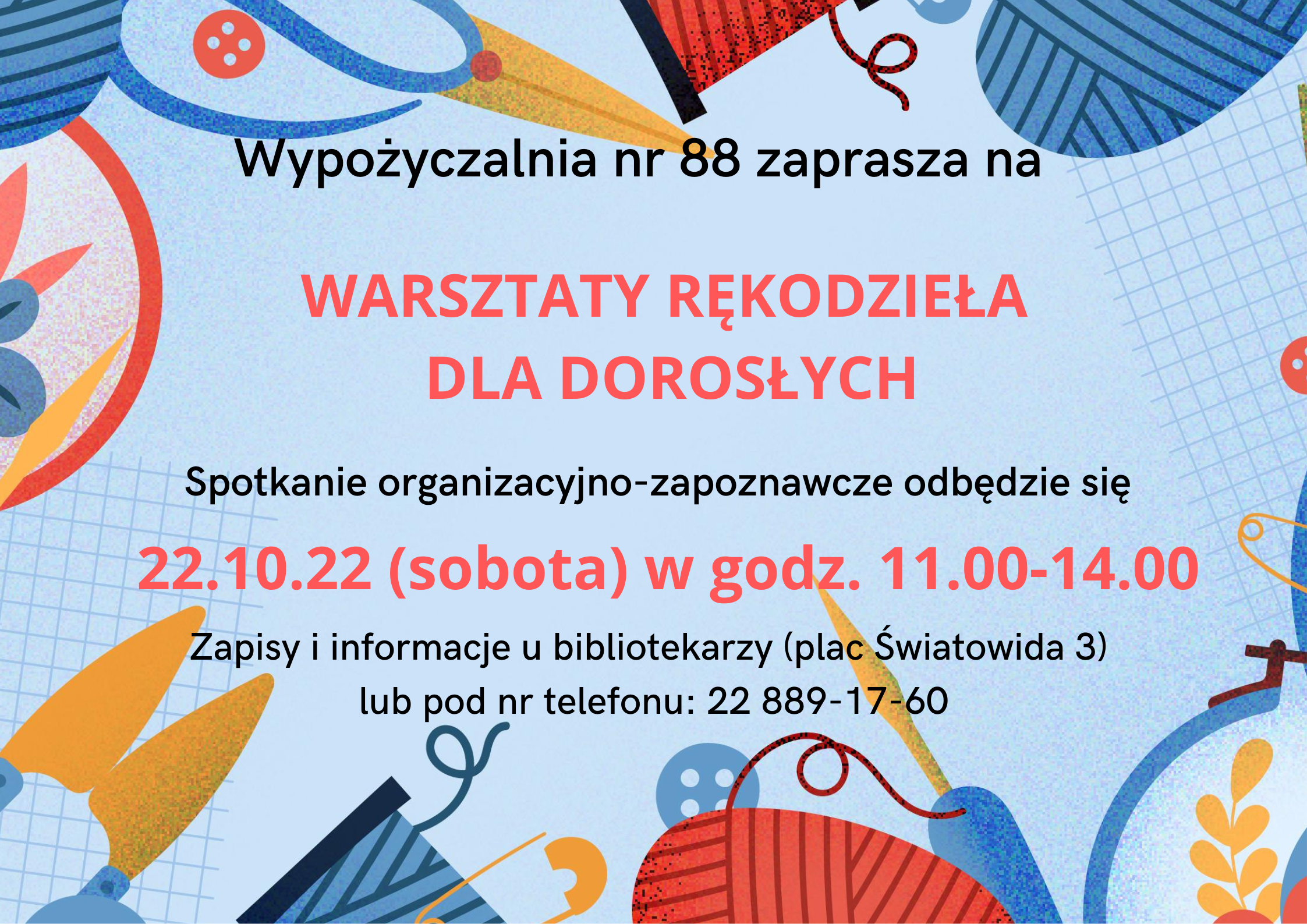 Read more about the article Warsztaty rękodzieła w 88