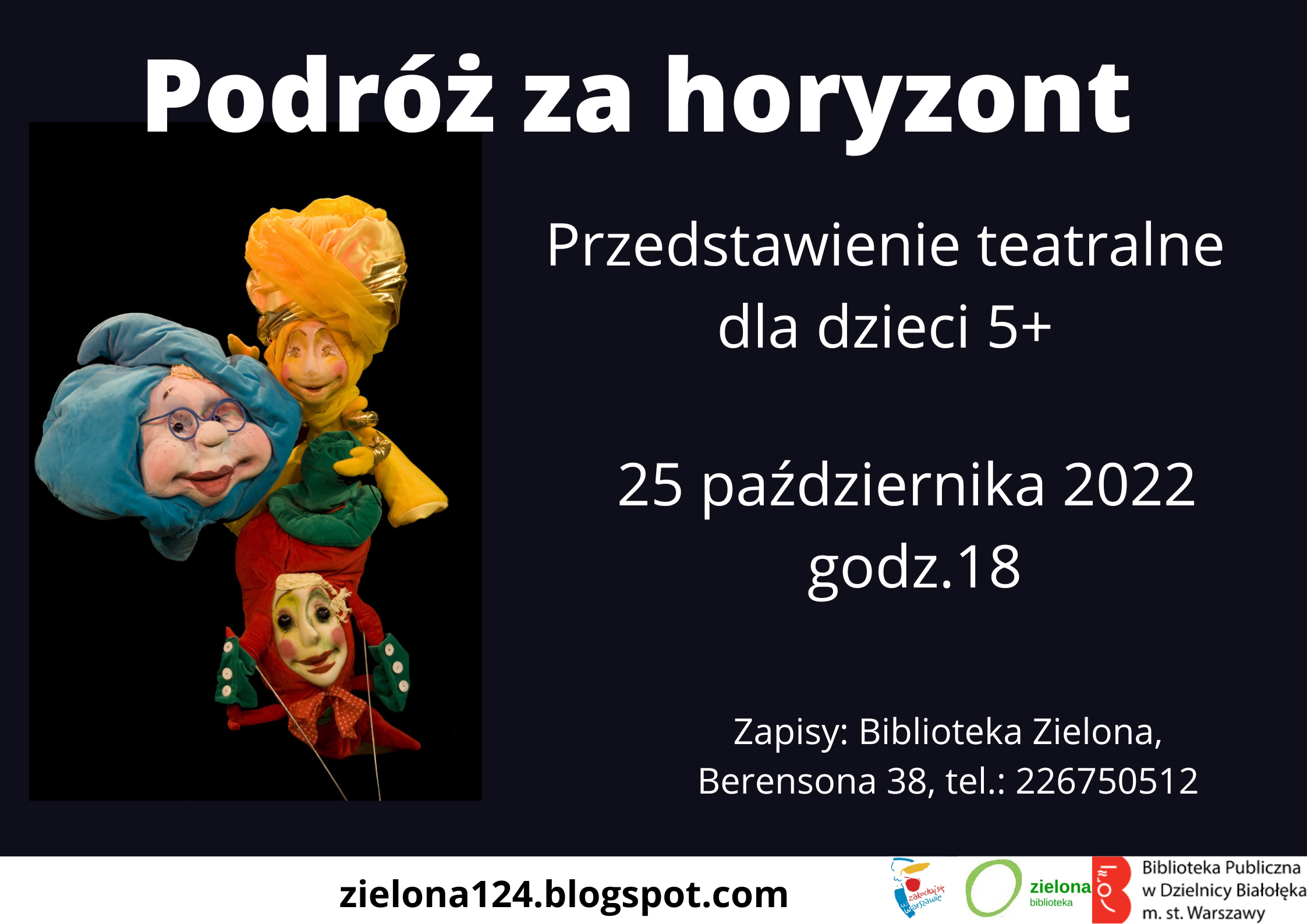 Read more about the article Teatrzyk w Bibliotece Zielonej.