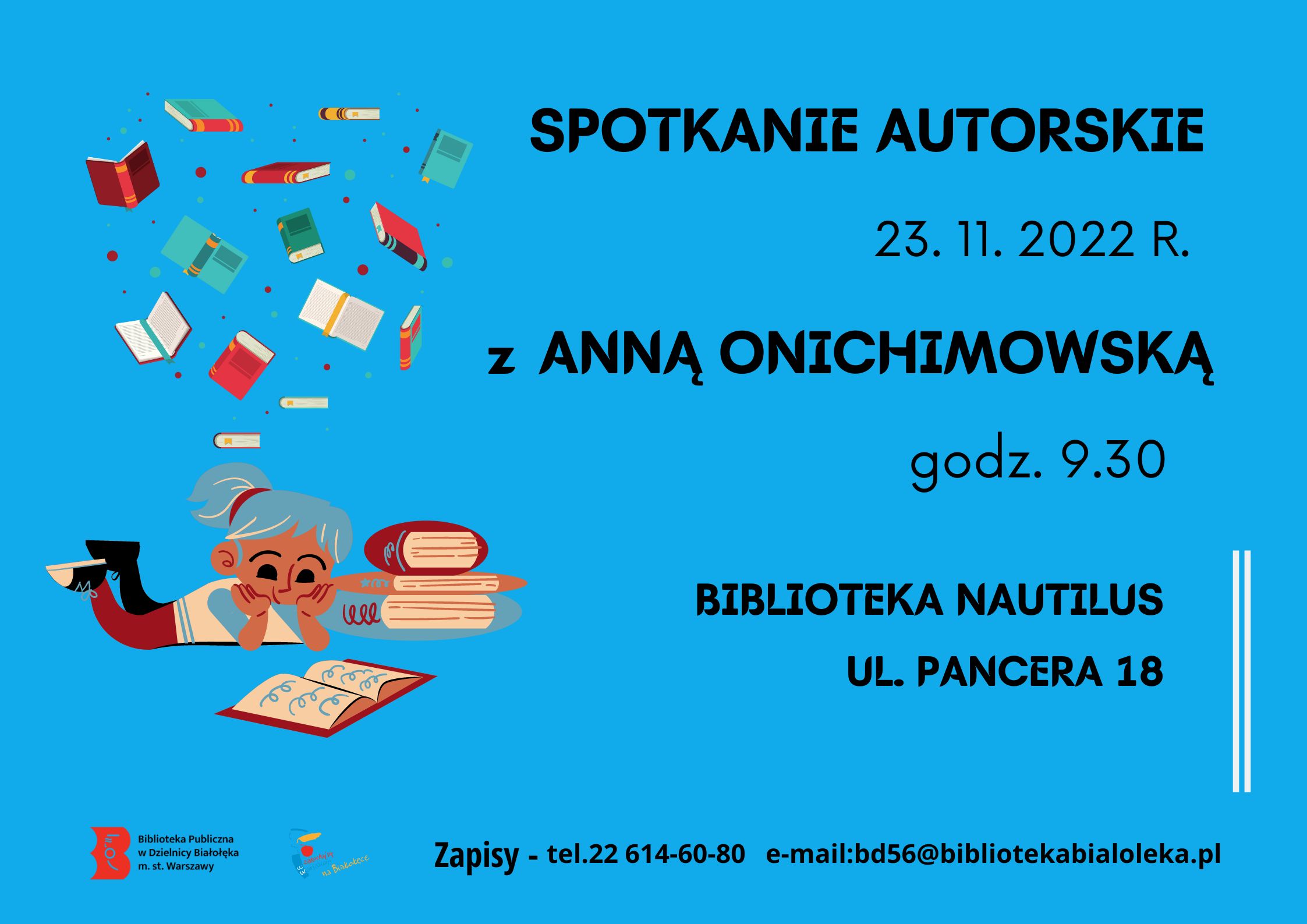 Read more about the article Spotkanie autorskie w Nautilusie