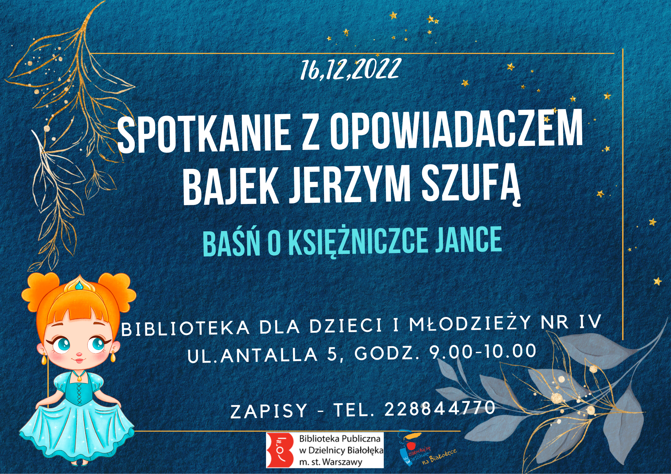 Read more about the article Spotkanie z opowiadaczem bajek w BD IV