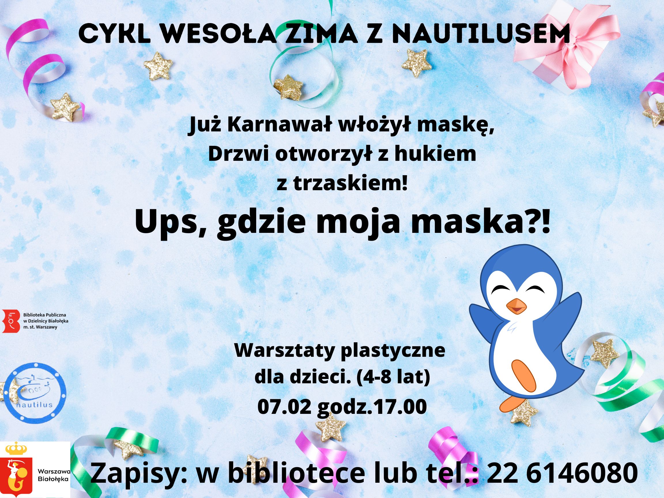 Read more about the article Już Karnawał włożył maskę, Drzwi otworzył z hukiem z trzaskiem!