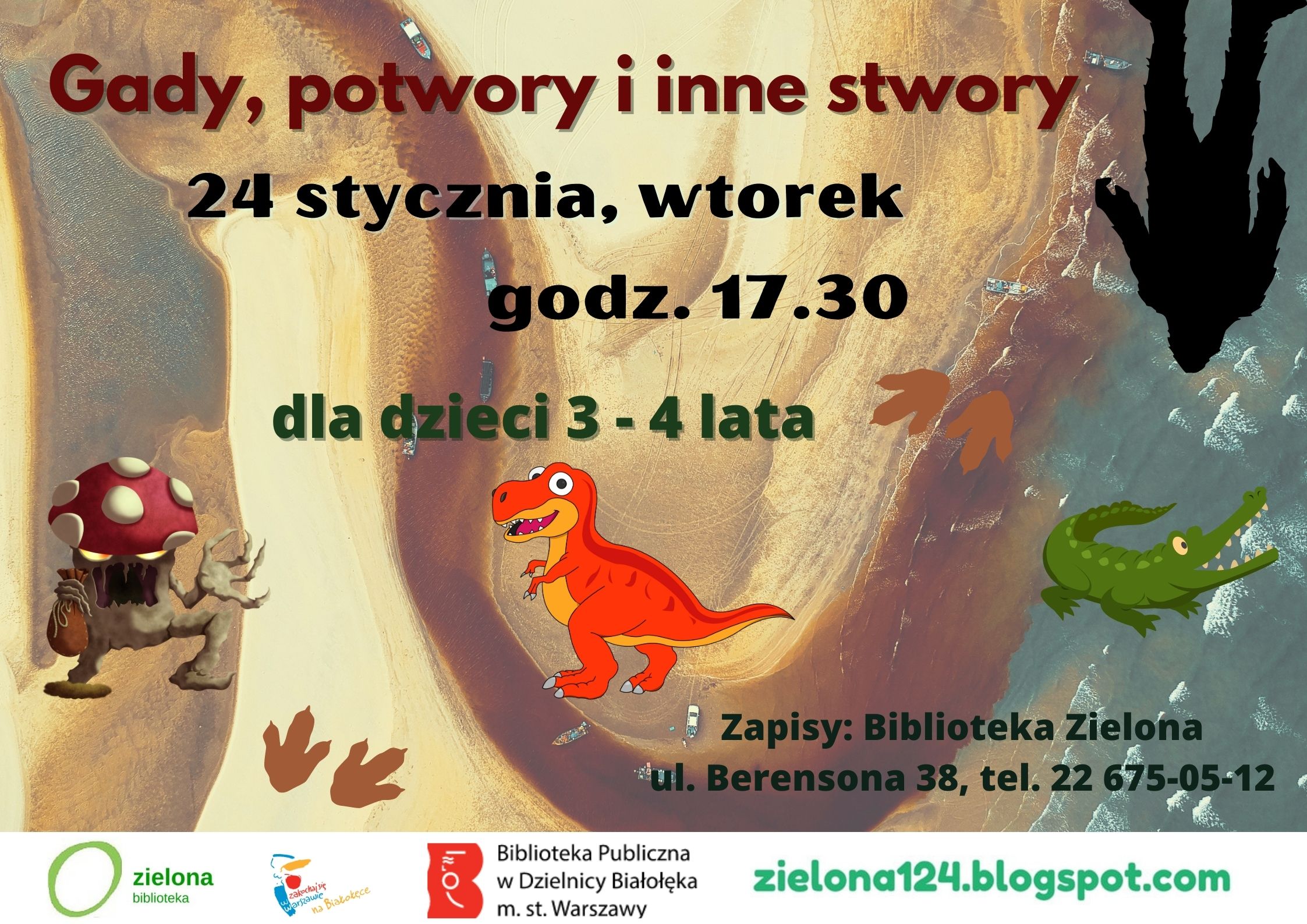 Read more about the article Nowe warsztaty w Zielonej Bibliotece!