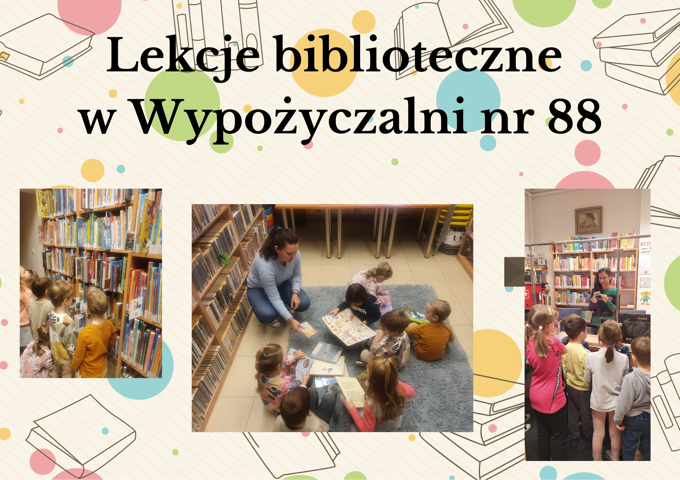 Read more about the article Lekcje biblioteczne w Wypożyczalni nr 88 – relacja
