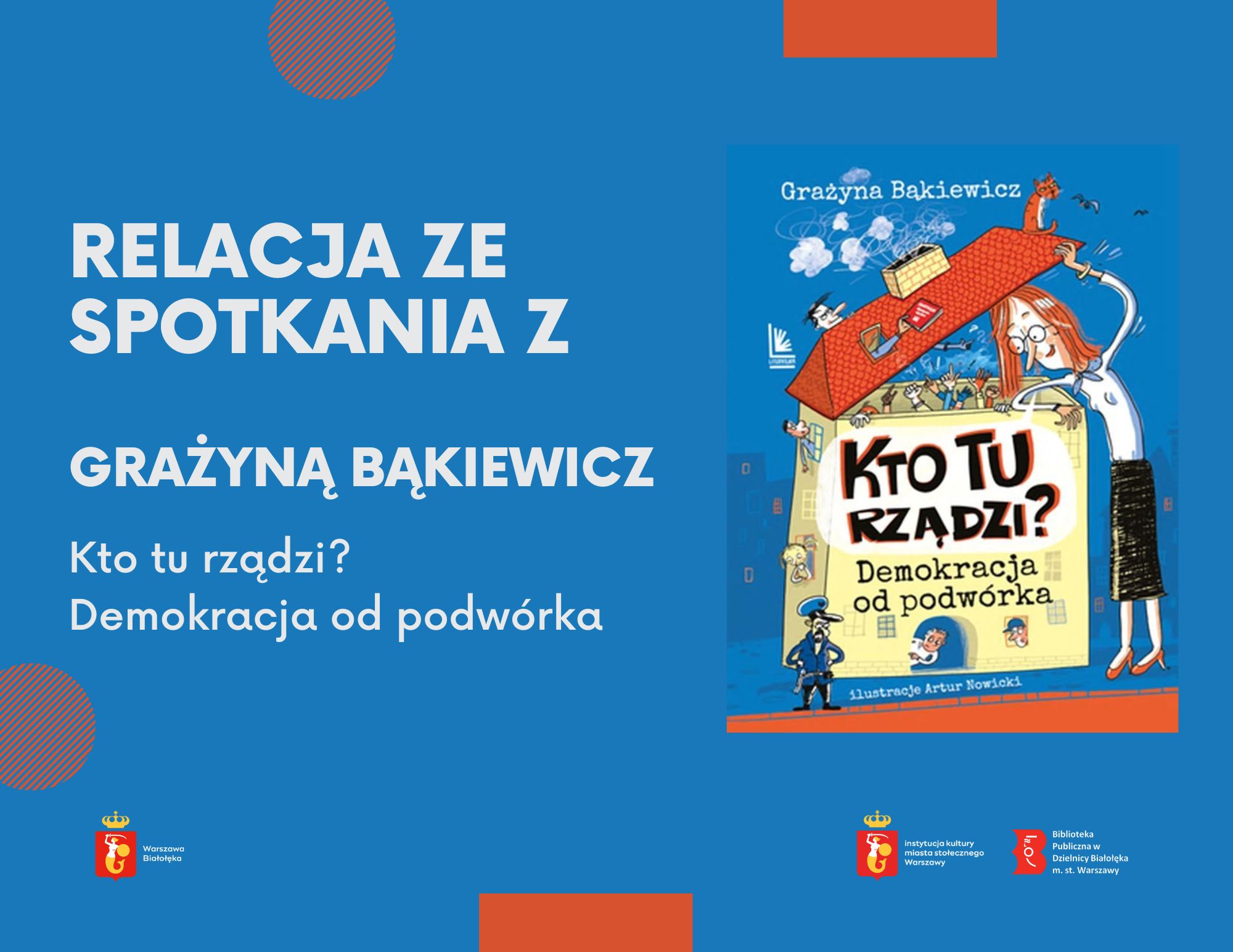 Read more about the article Relacja ze spotkania z Grażyną Bąkiewicz w Nautilusie