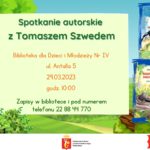 Spotkanie autorskie z Tomaszem Szwedem w BD IV