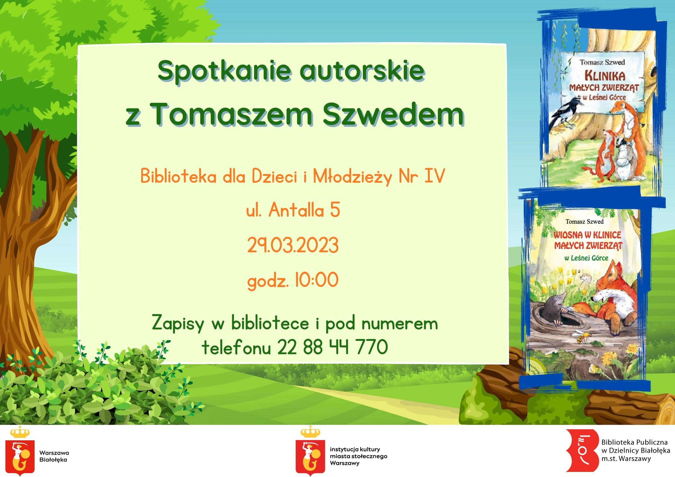 Read more about the article Spotkanie autorskie z Tomaszem Szwedem w BD IV