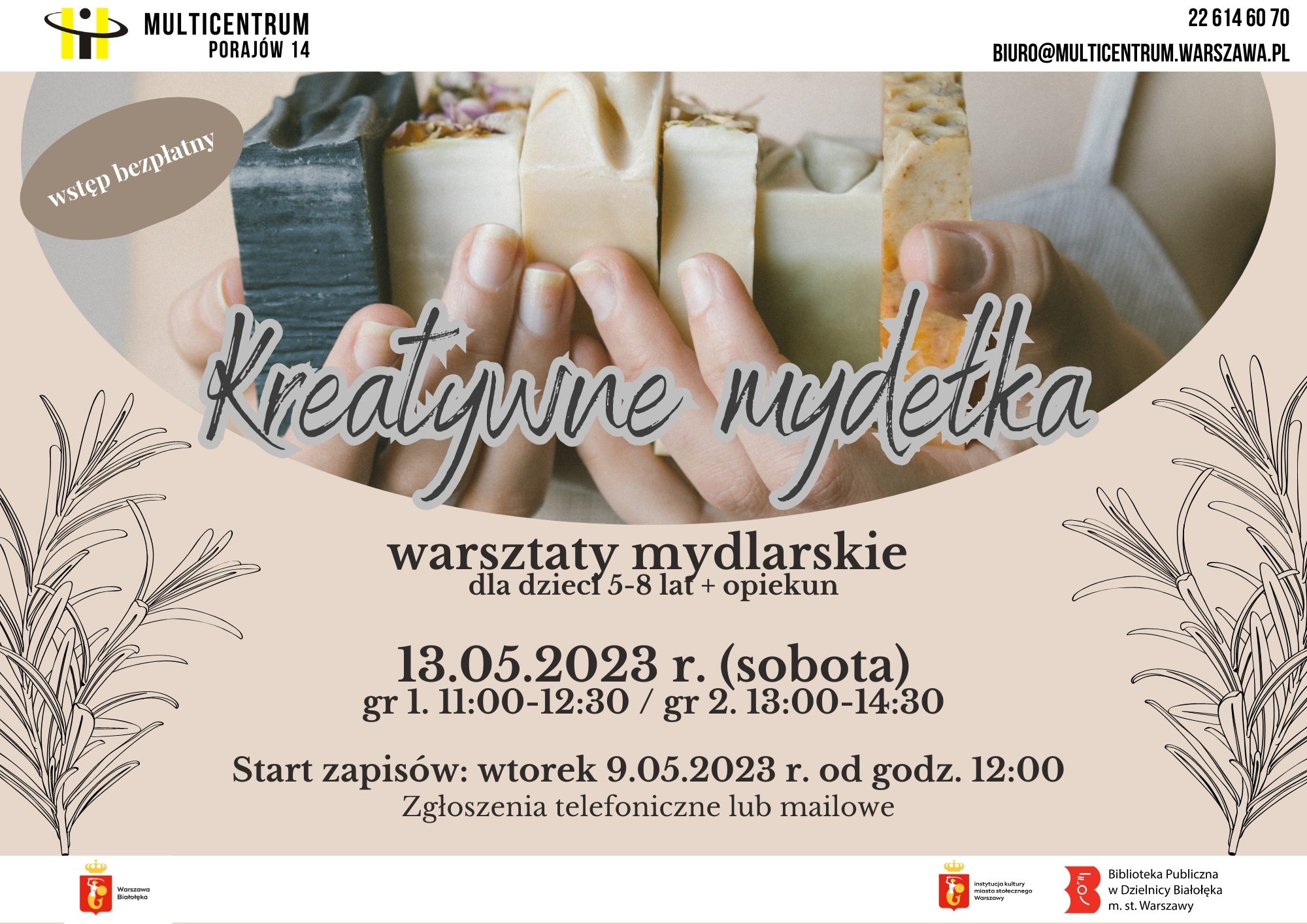 Read more about the article Kreatywne mydełka – rodzinne warsztaty mydlarskie