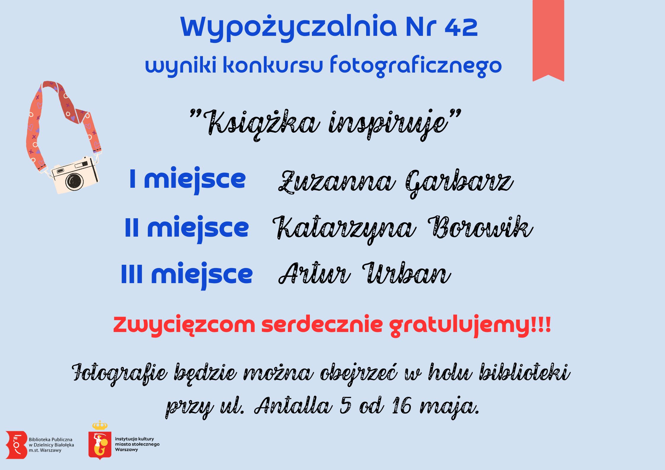 Read more about the article Wypożyczalnia Nr 42 – wyniki konkursu fotograficznego