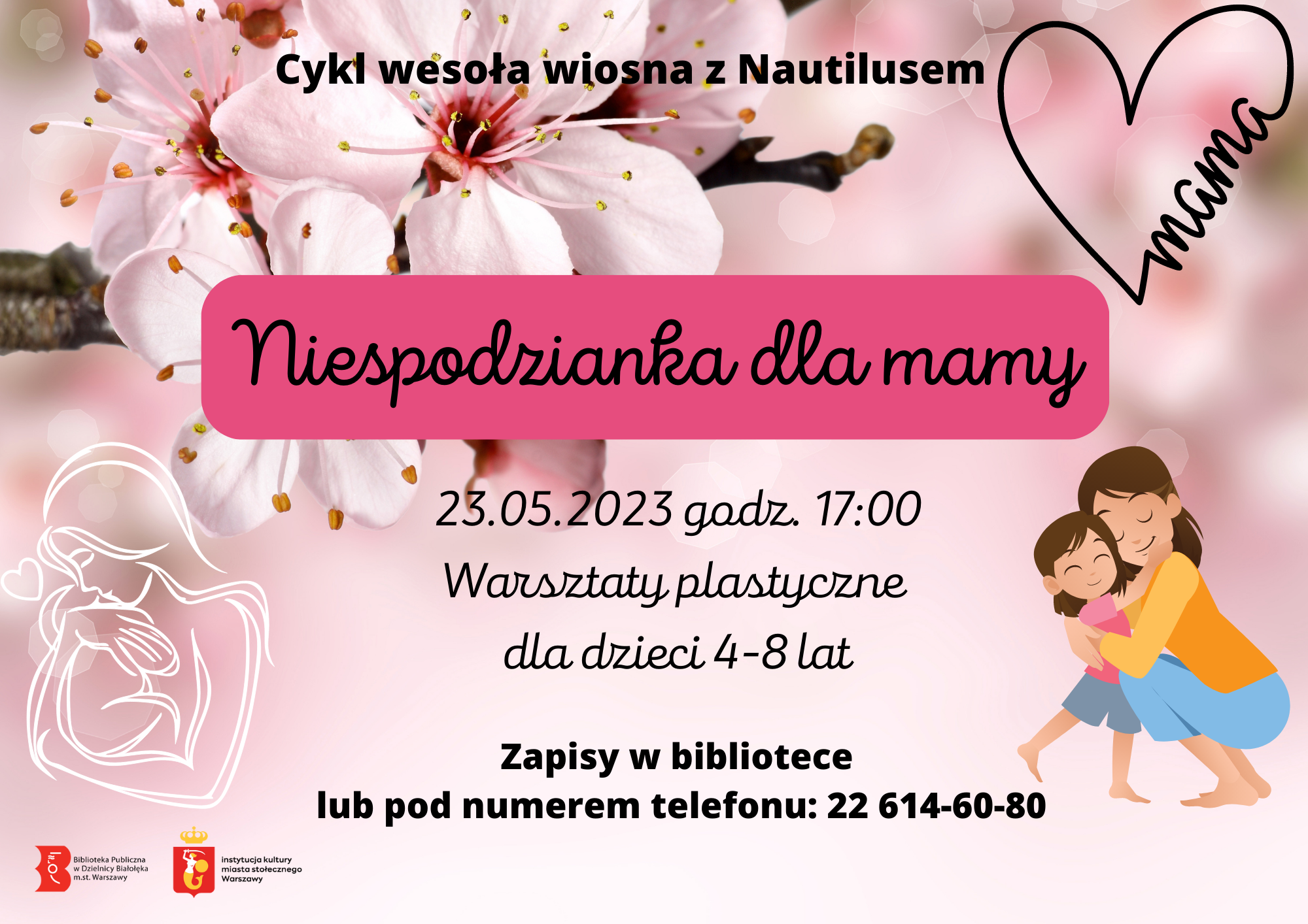 Read more about the article Niespodzianka dla mamy -warsztaty plastyczne w Nautilusie