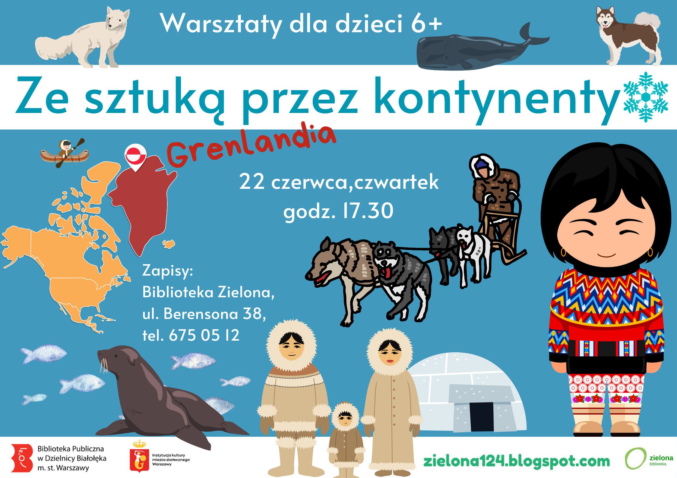 Read more about the article Ze sztuką przez kontynenty w Zielonej