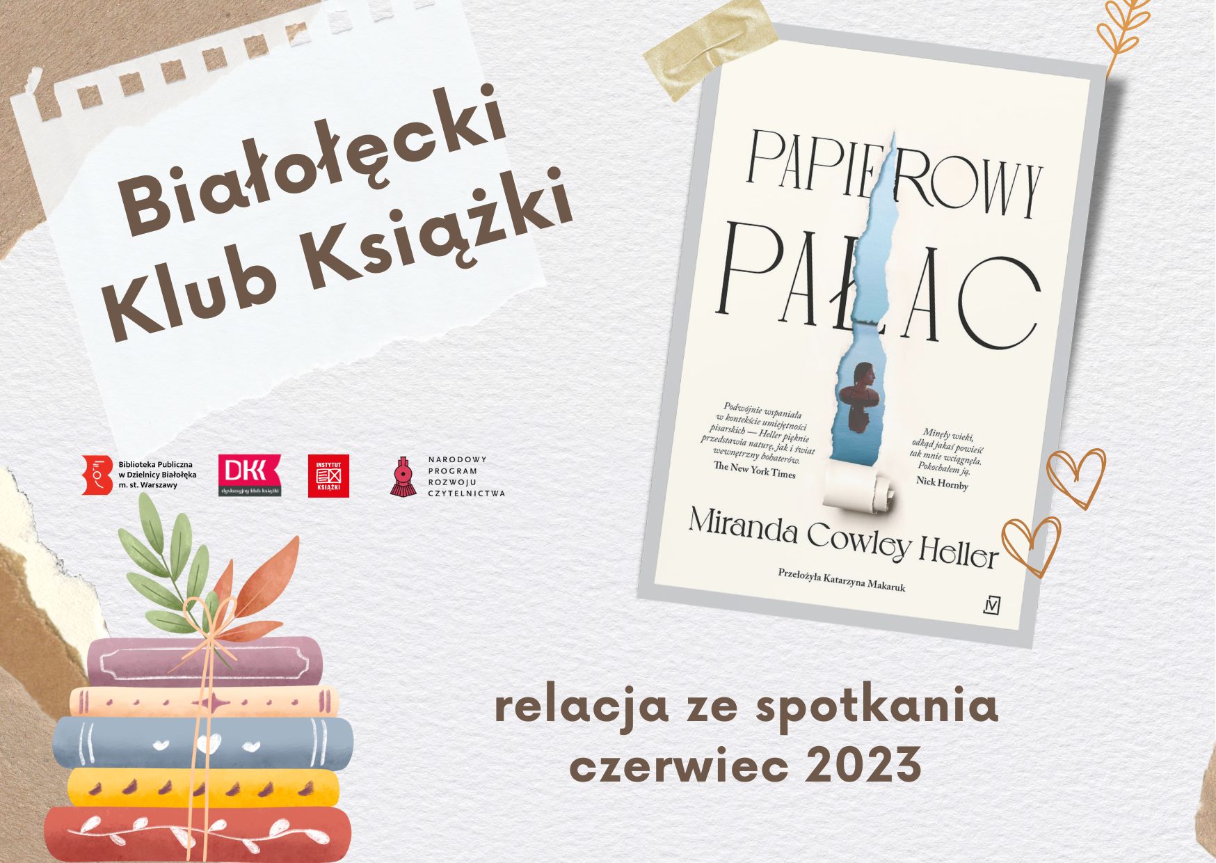 Read more about the article Białołęcki Klub Książki. Relacja ze spotkania