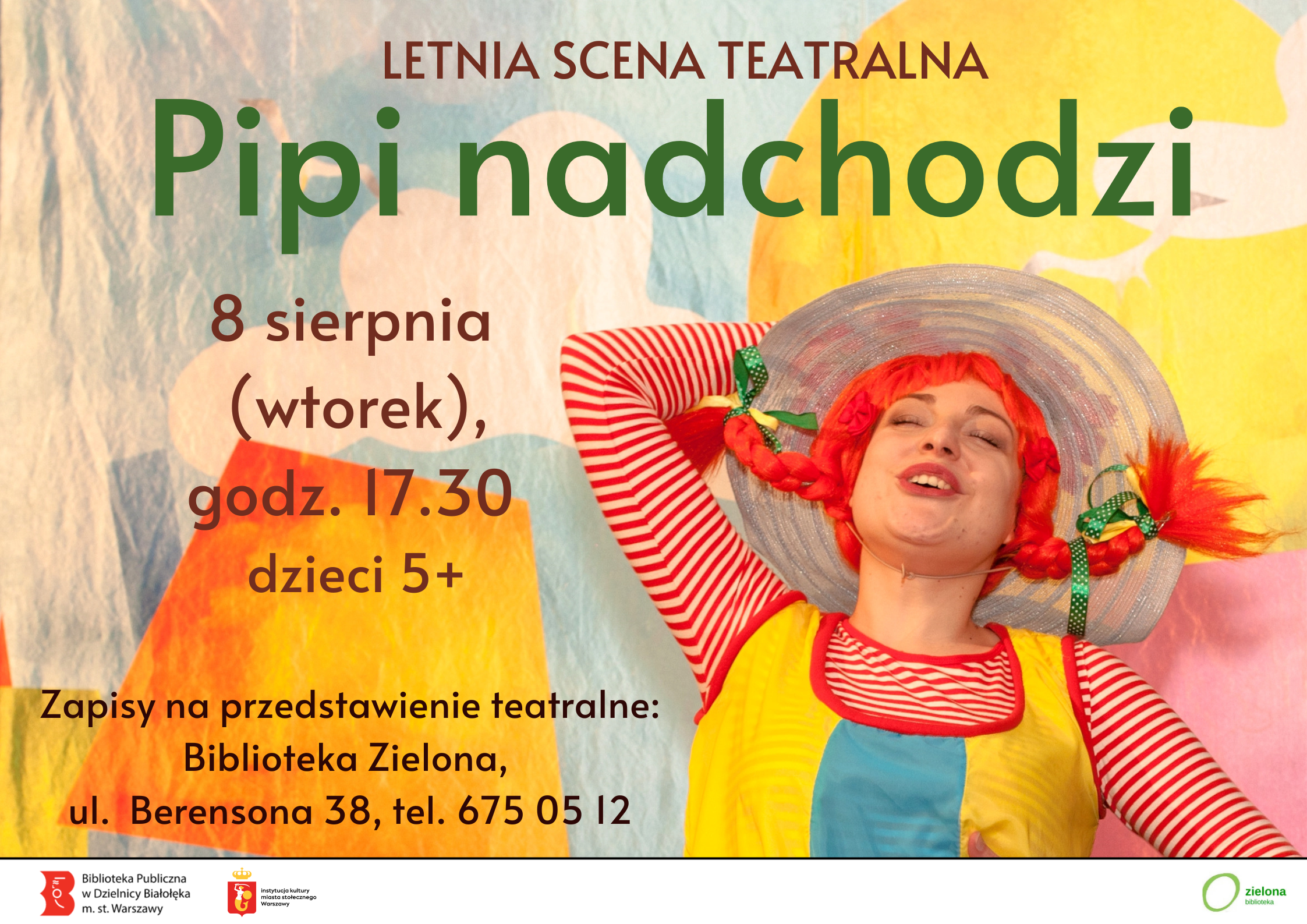 Read more about the article Letnia Scena Teatralna: „Nadchodzi Pipi”