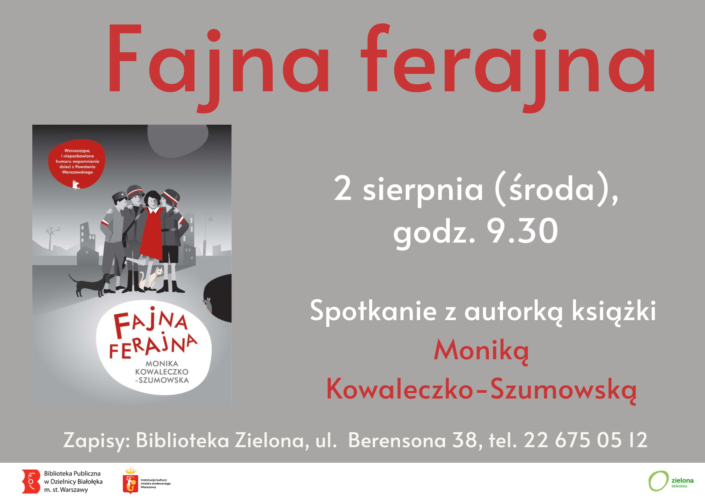 Read more about the article Fajna ferajna — spotkanie w Zielonej