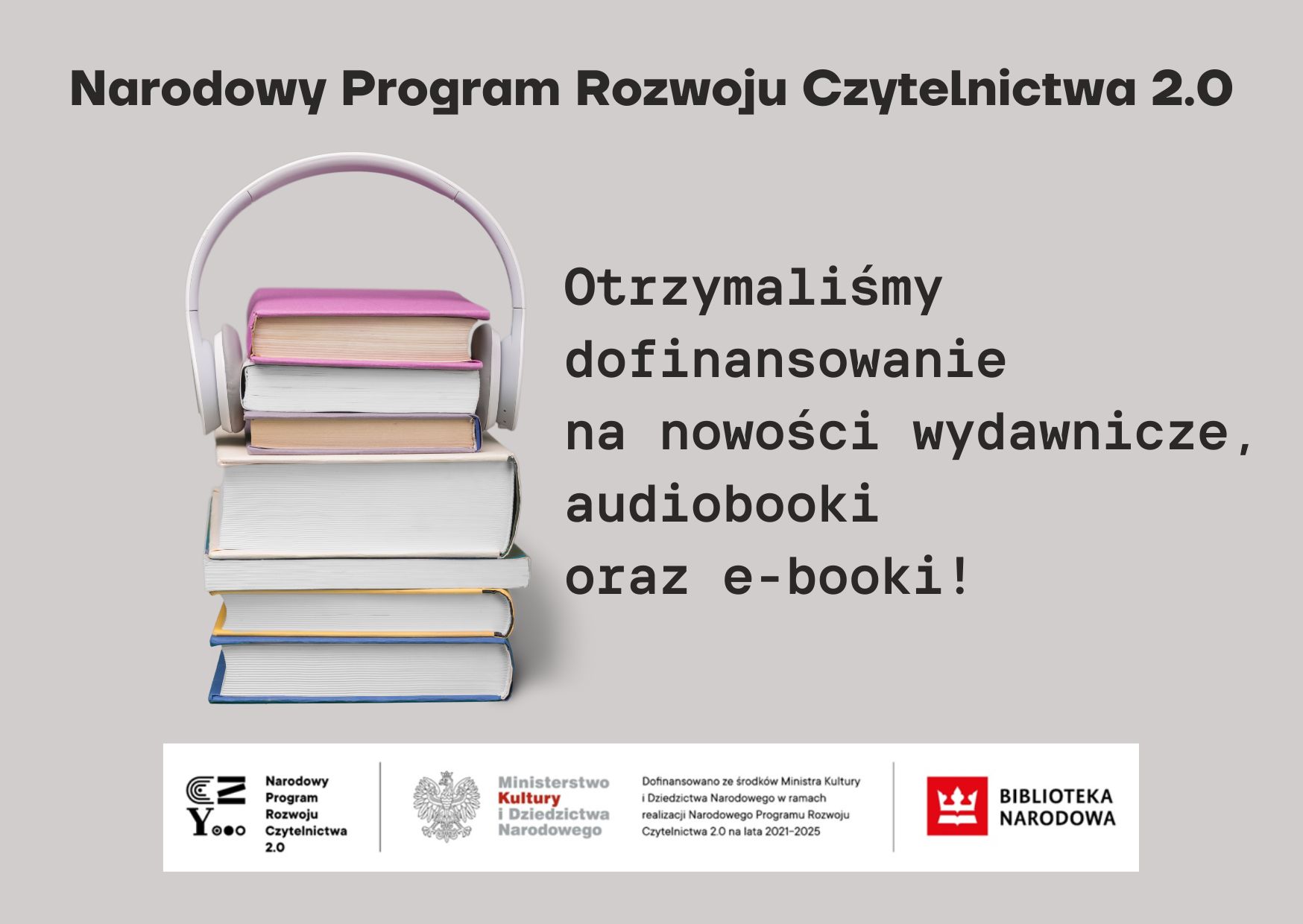 Read more about the article Narodowy Program Rozwoju Czytelnictwa 2.0