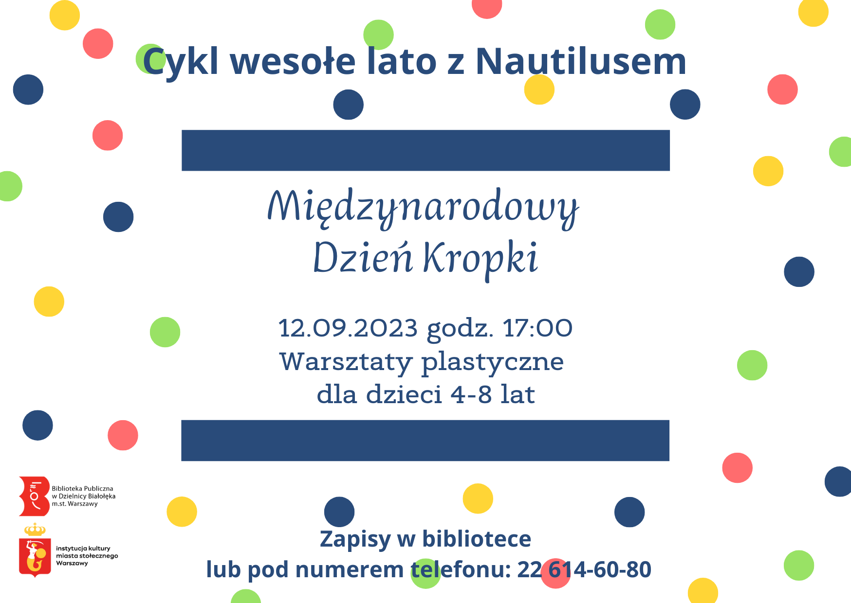 Read more about the article Międzynarodowy Dzień Kropki w Nautilusie