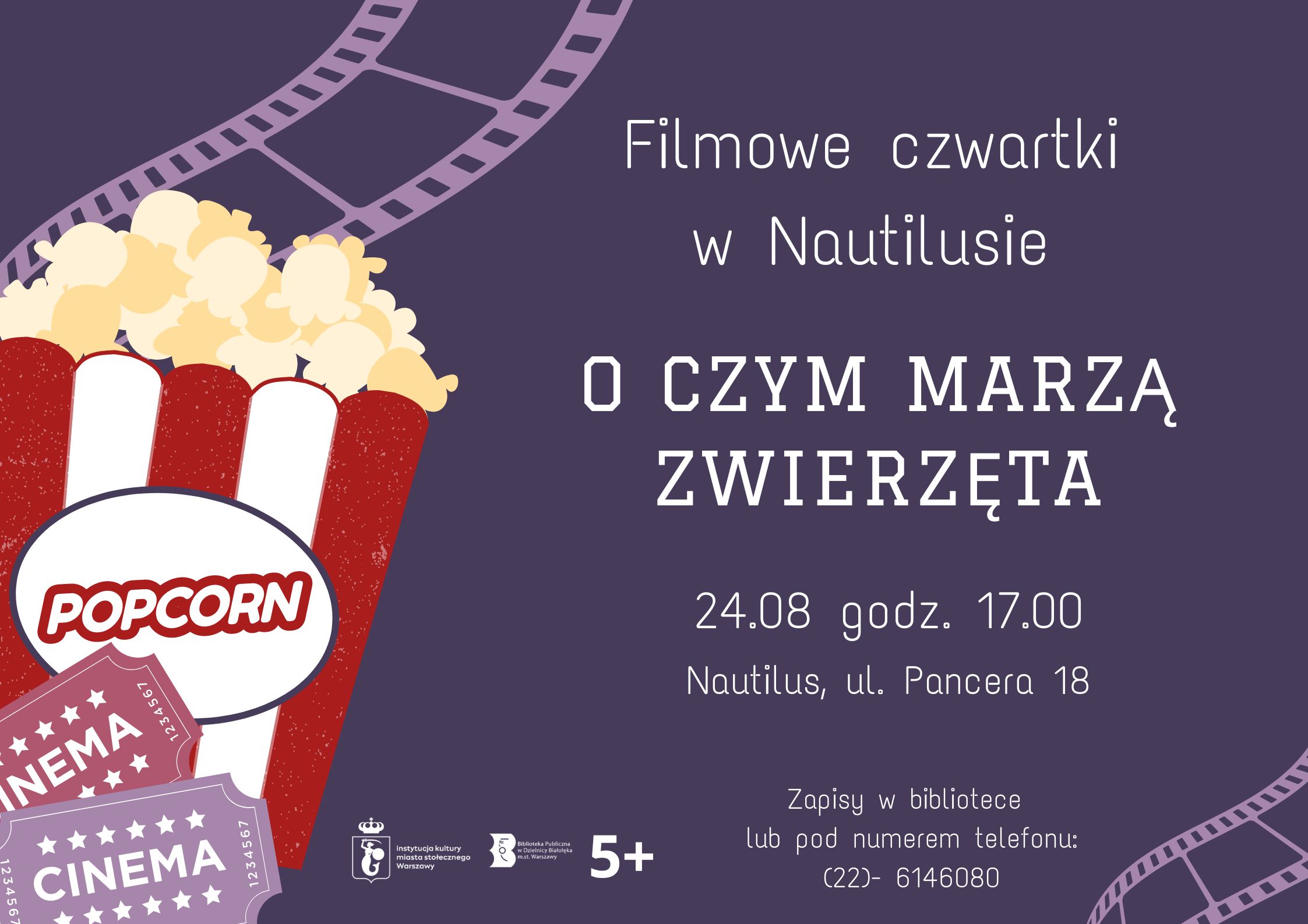 Read more about the article Zapraszamy na filmowe czwartki w Nautilusie