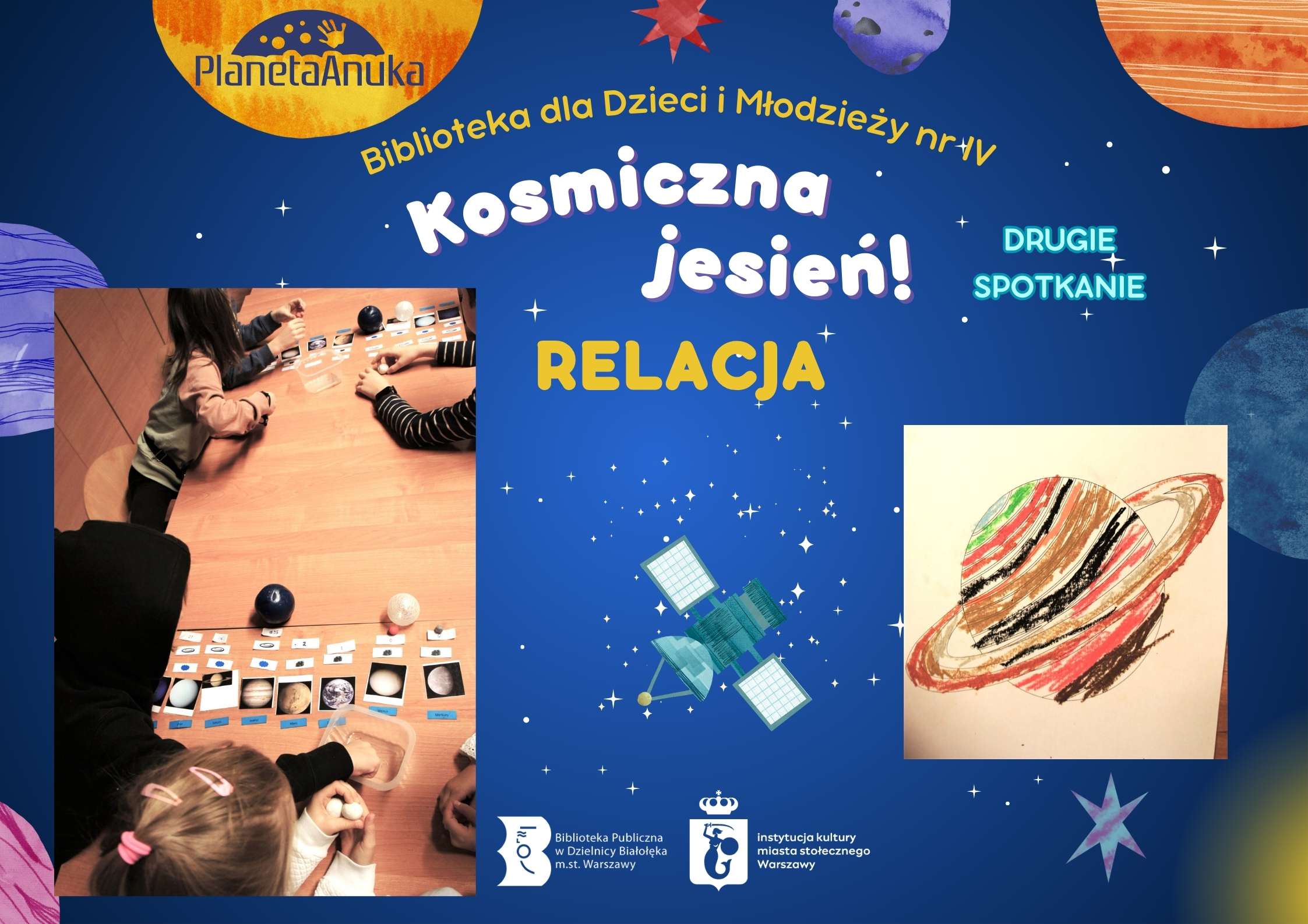 Read more about the article Ulubiona planeta – relacja z zajęć w BD IV