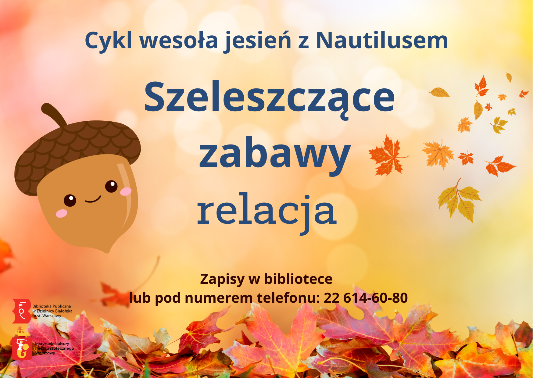 Read more about the article Wesoła jesień z Nautilusem. Relacja z warsztatów