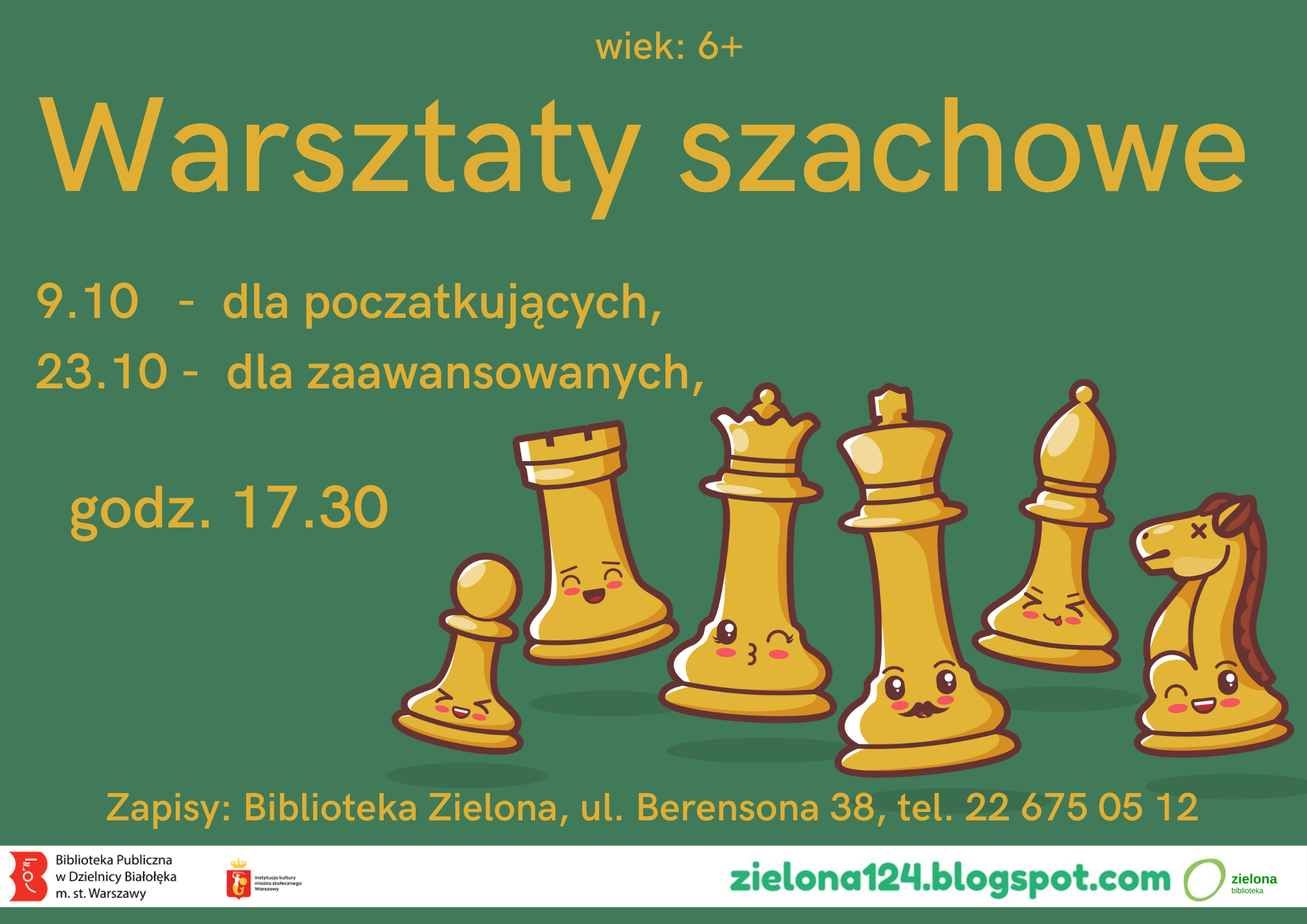 Read more about the article Szachy w Zielonej Bibliotece.