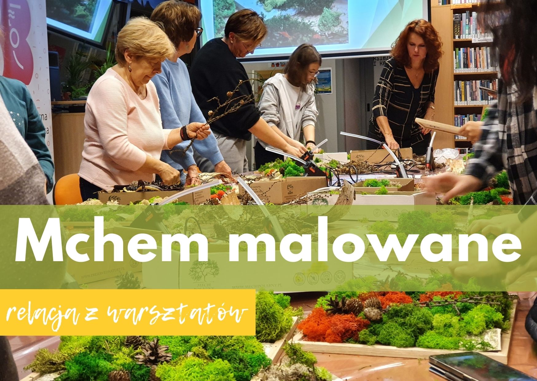 Read more about the article Mchem malowane – relacja z warsztatów