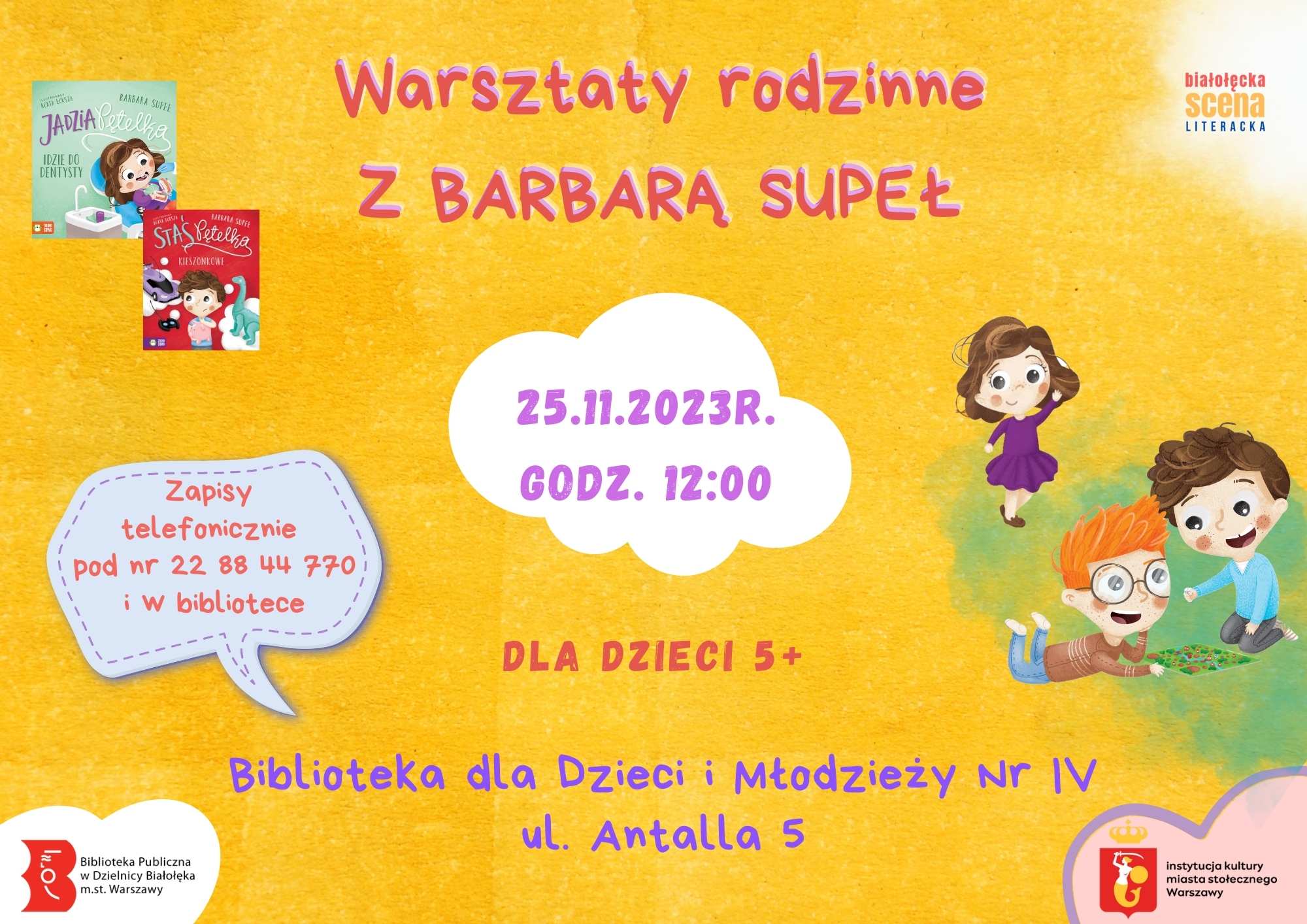 Read more about the article Warsztaty autorskie z Panią Barbarą Supeł