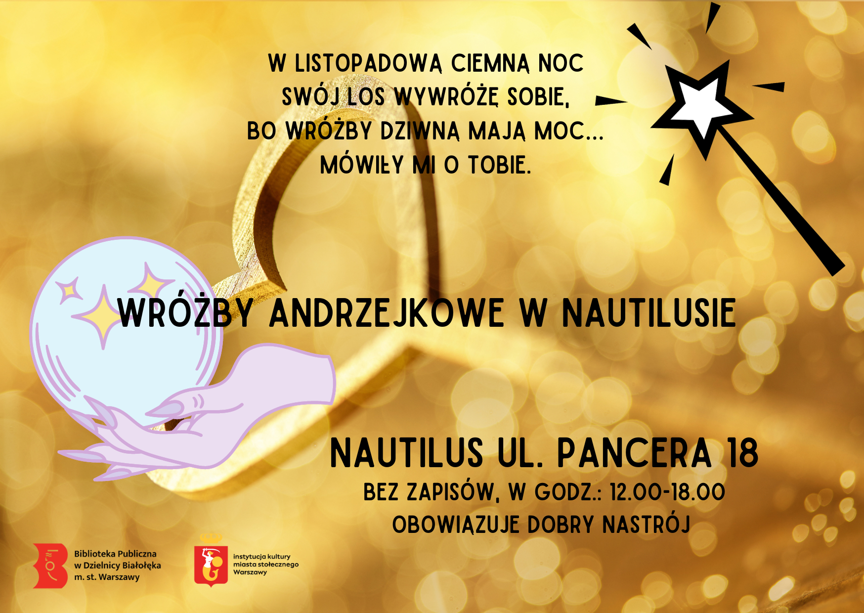 Read more about the article Wróżby andrzejkowe w Nautilusie