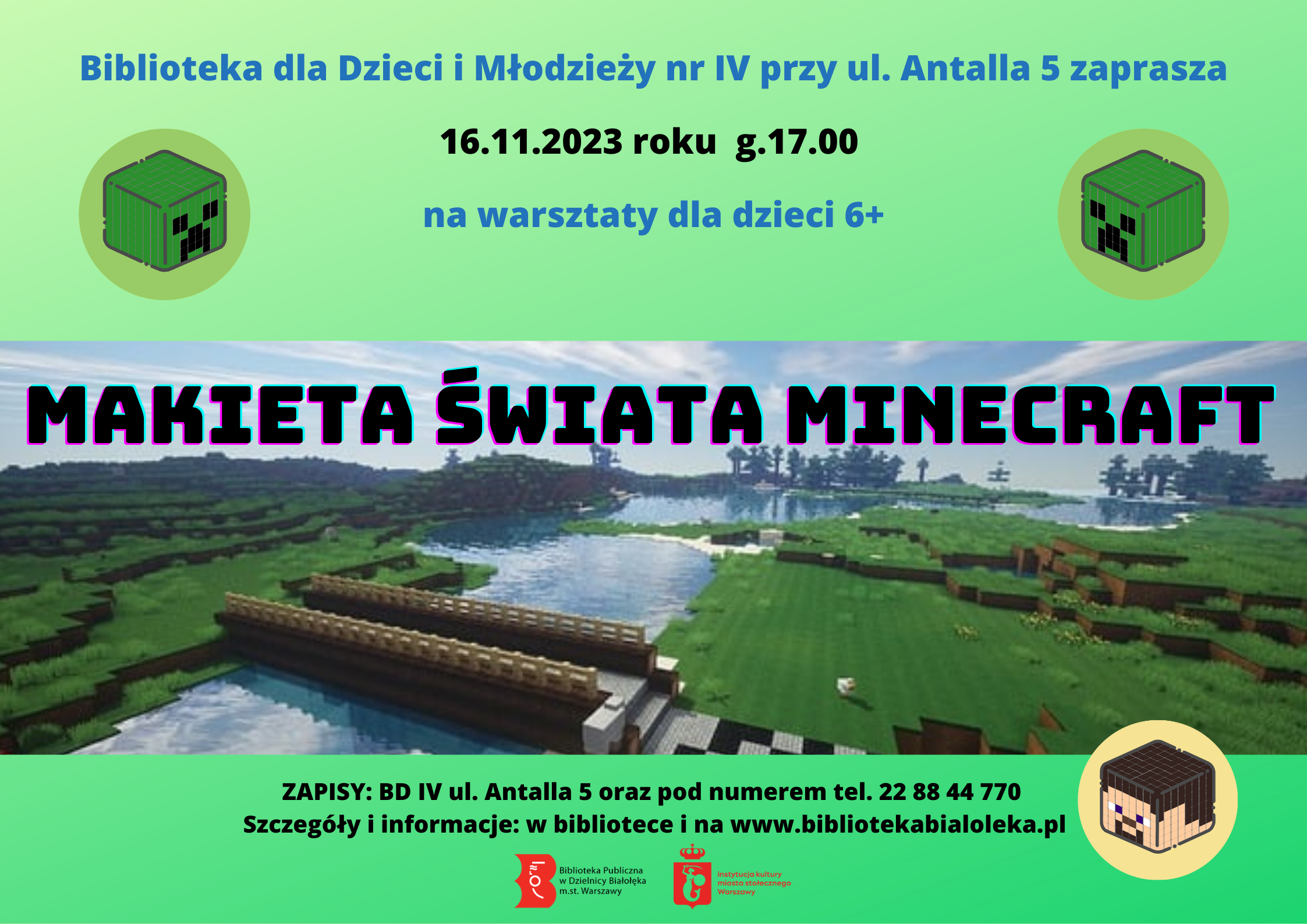 Read more about the article Warsztaty Minecraft w BD IV