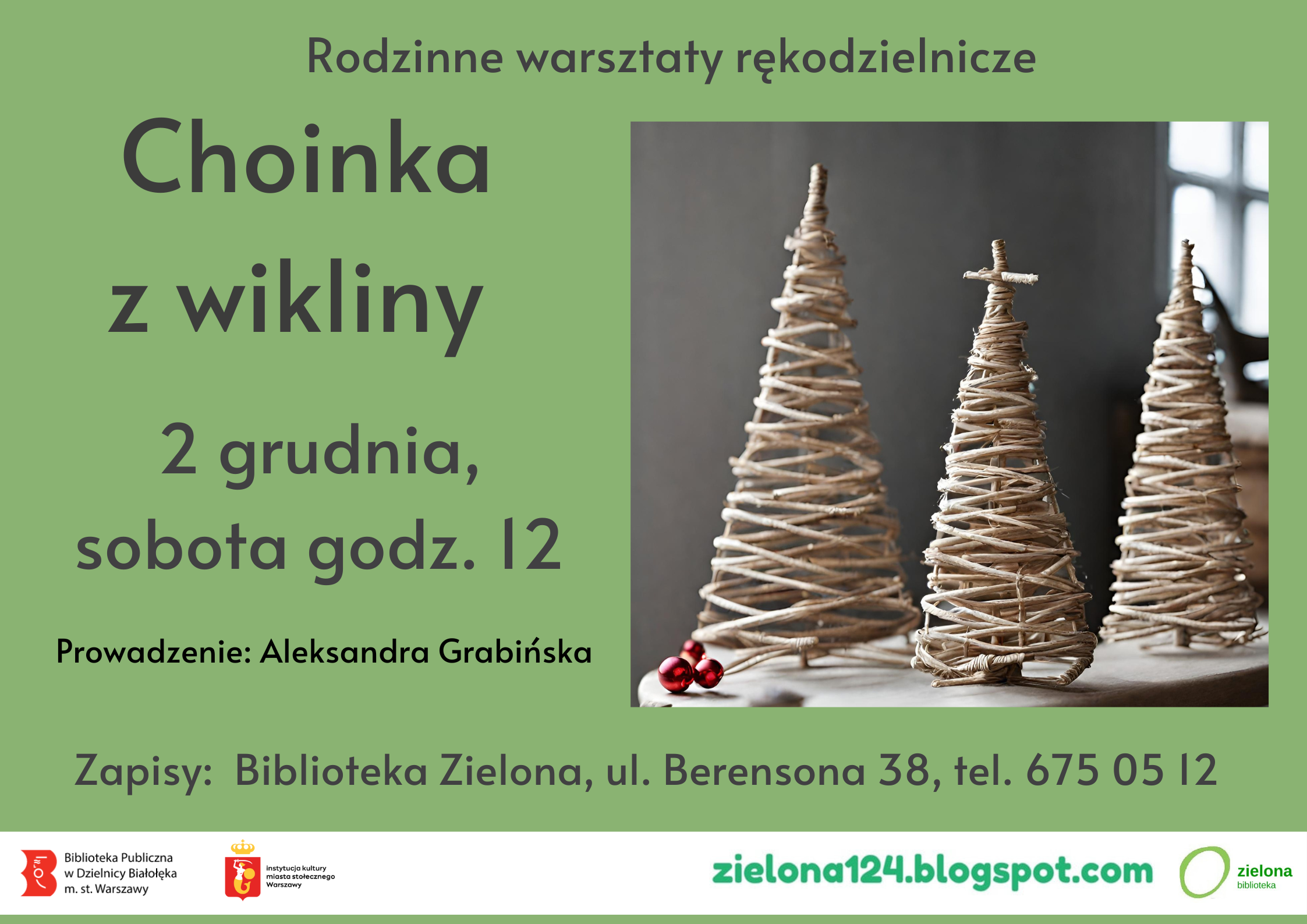 Read more about the article Choinka z wikliny w Zielonej