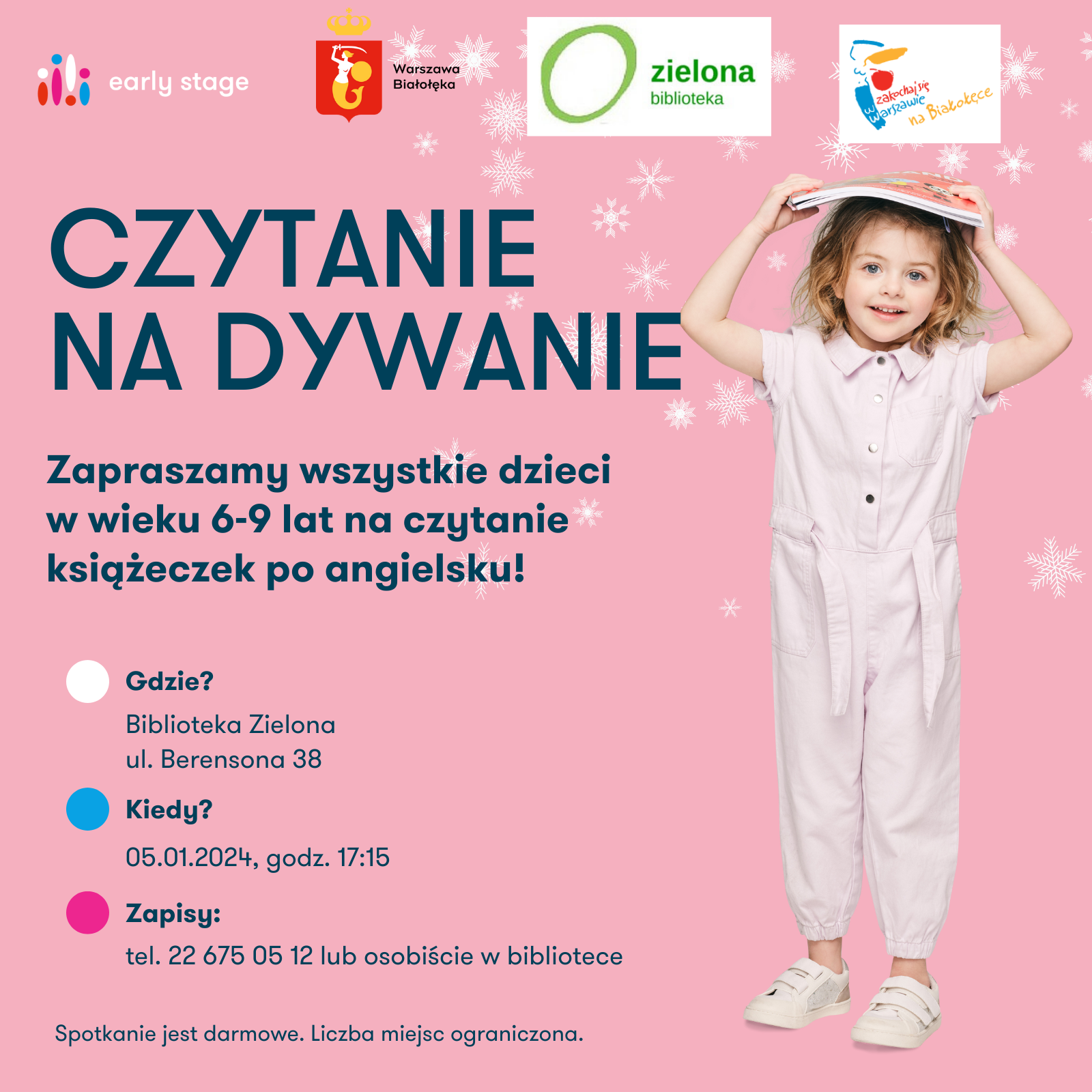 Read more about the article Czytanie na dywanie z Early Stage