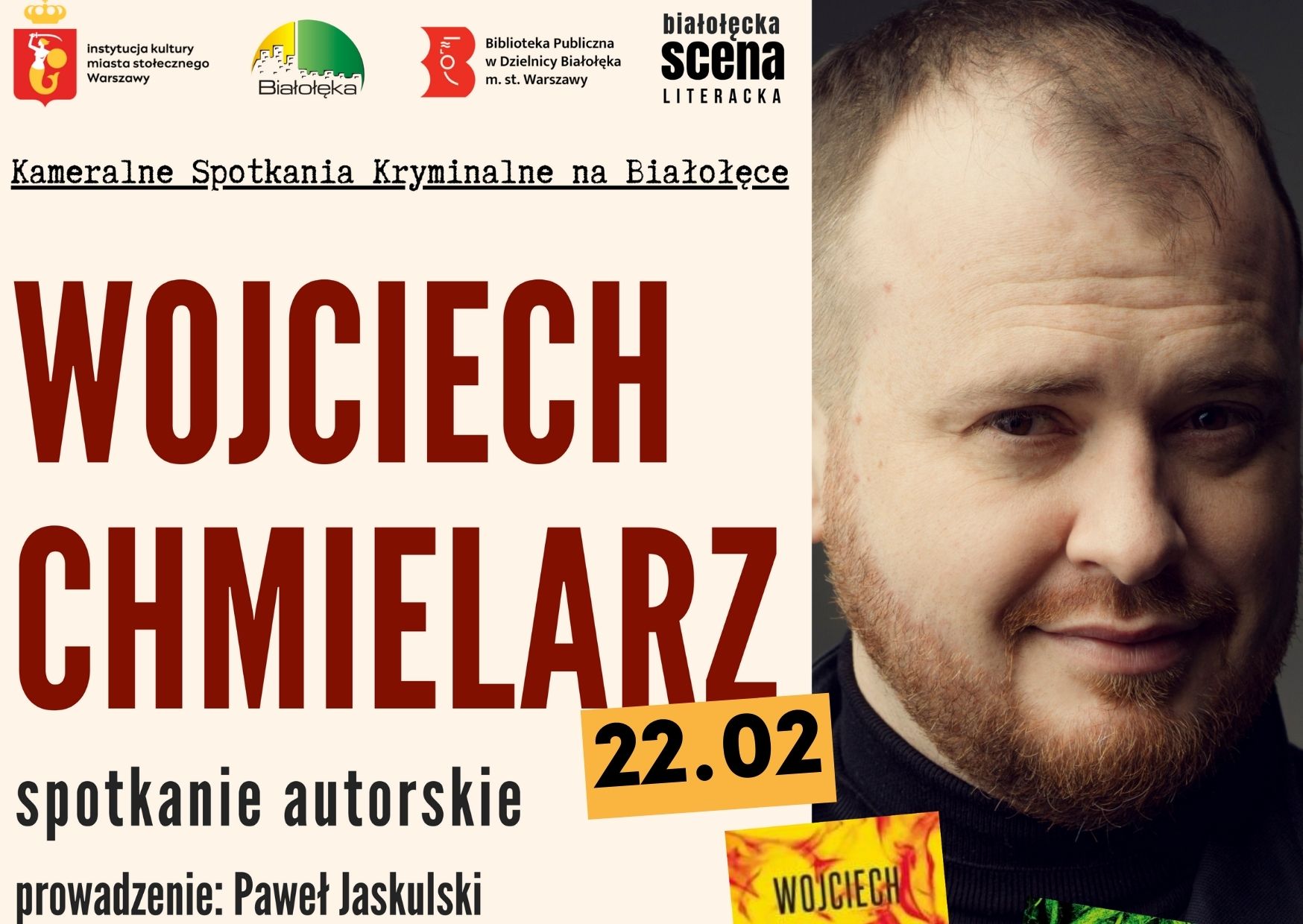 Read more about the article Spotkanie autorskie z Wojciechem Chmielarzem