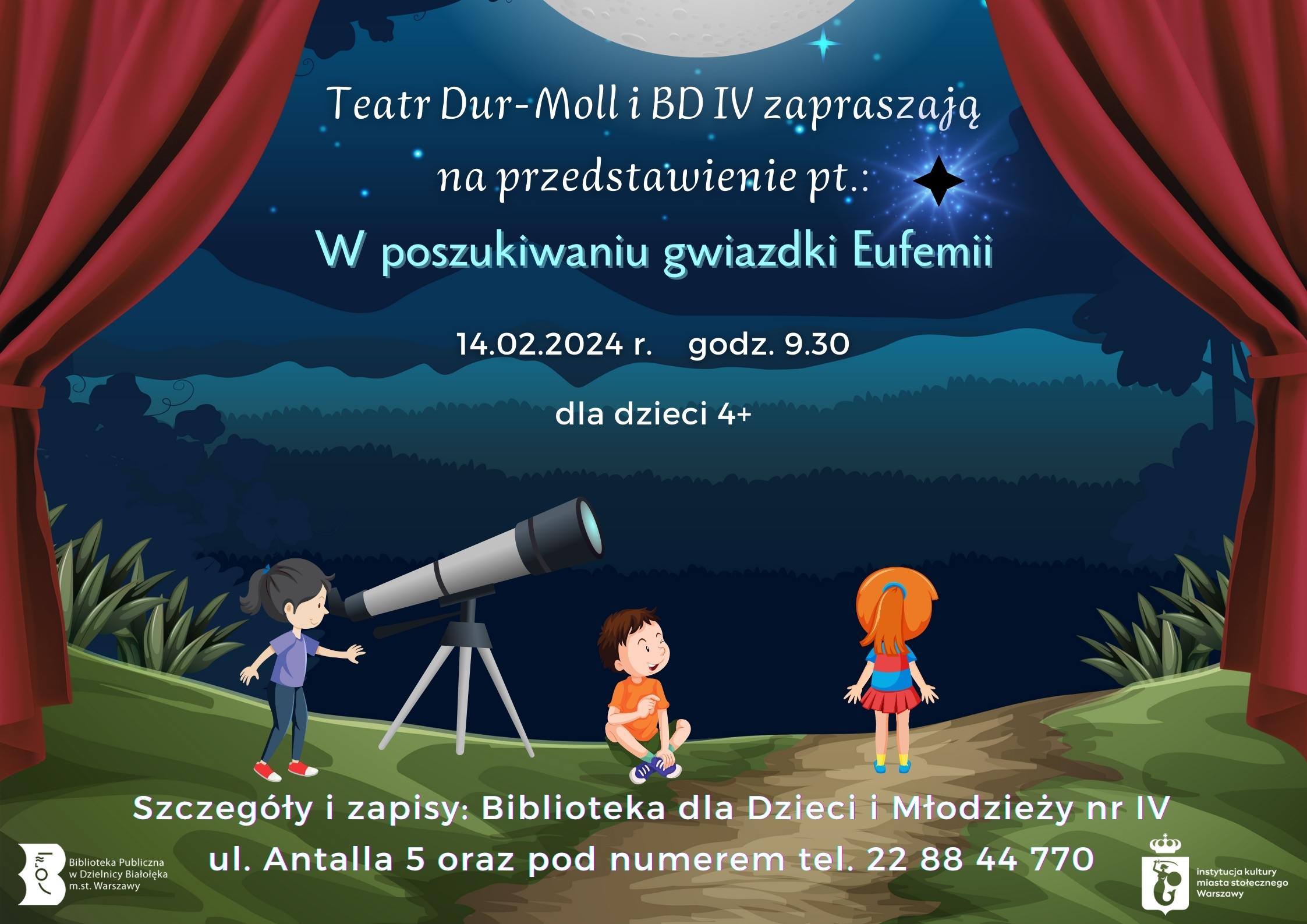 Read more about the article Teatr dla dzieci „Dur-Moll” w BD IV