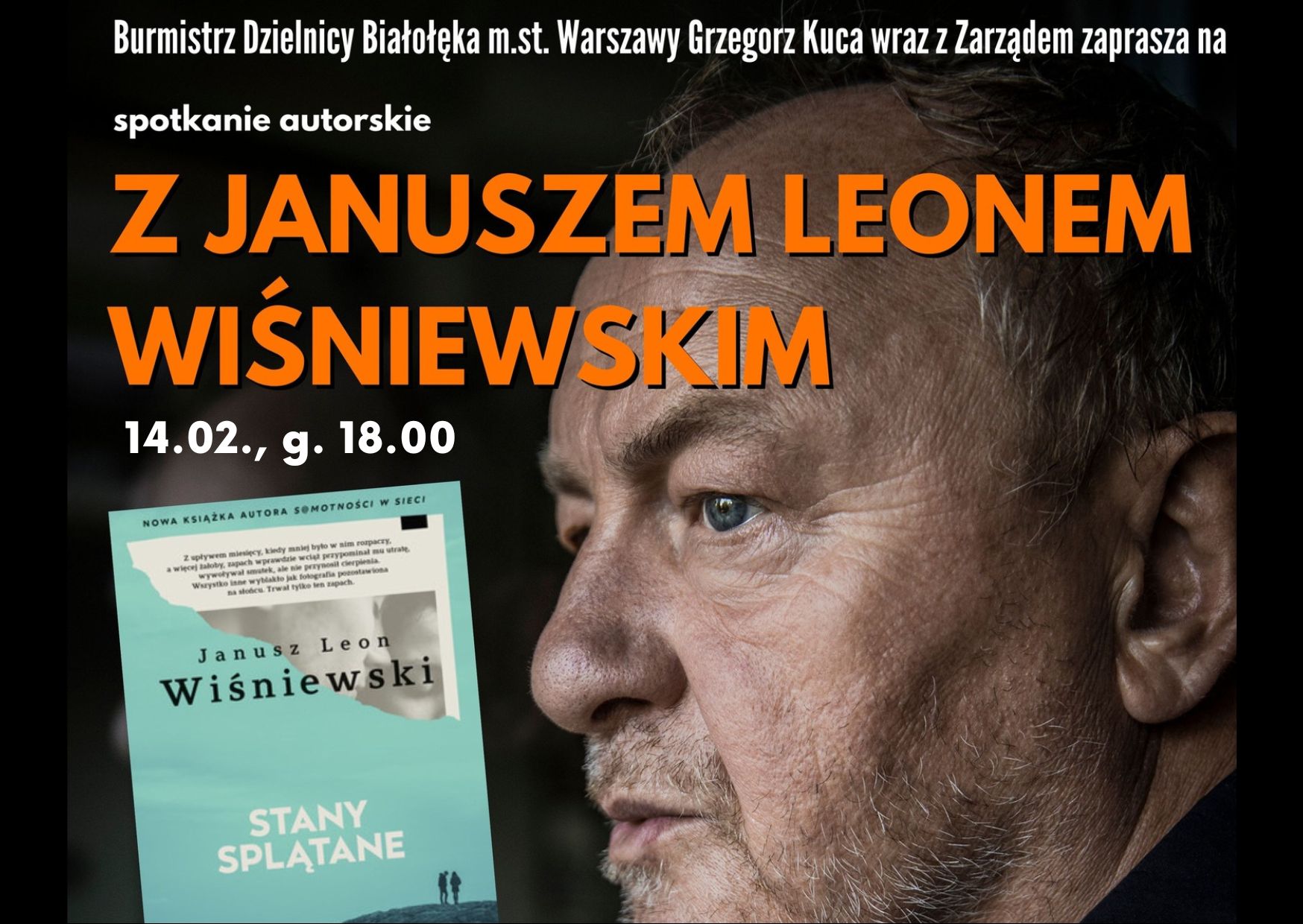 Read more about the article Spotkanie autorskie z Januszem Leonem Wiśniewskim