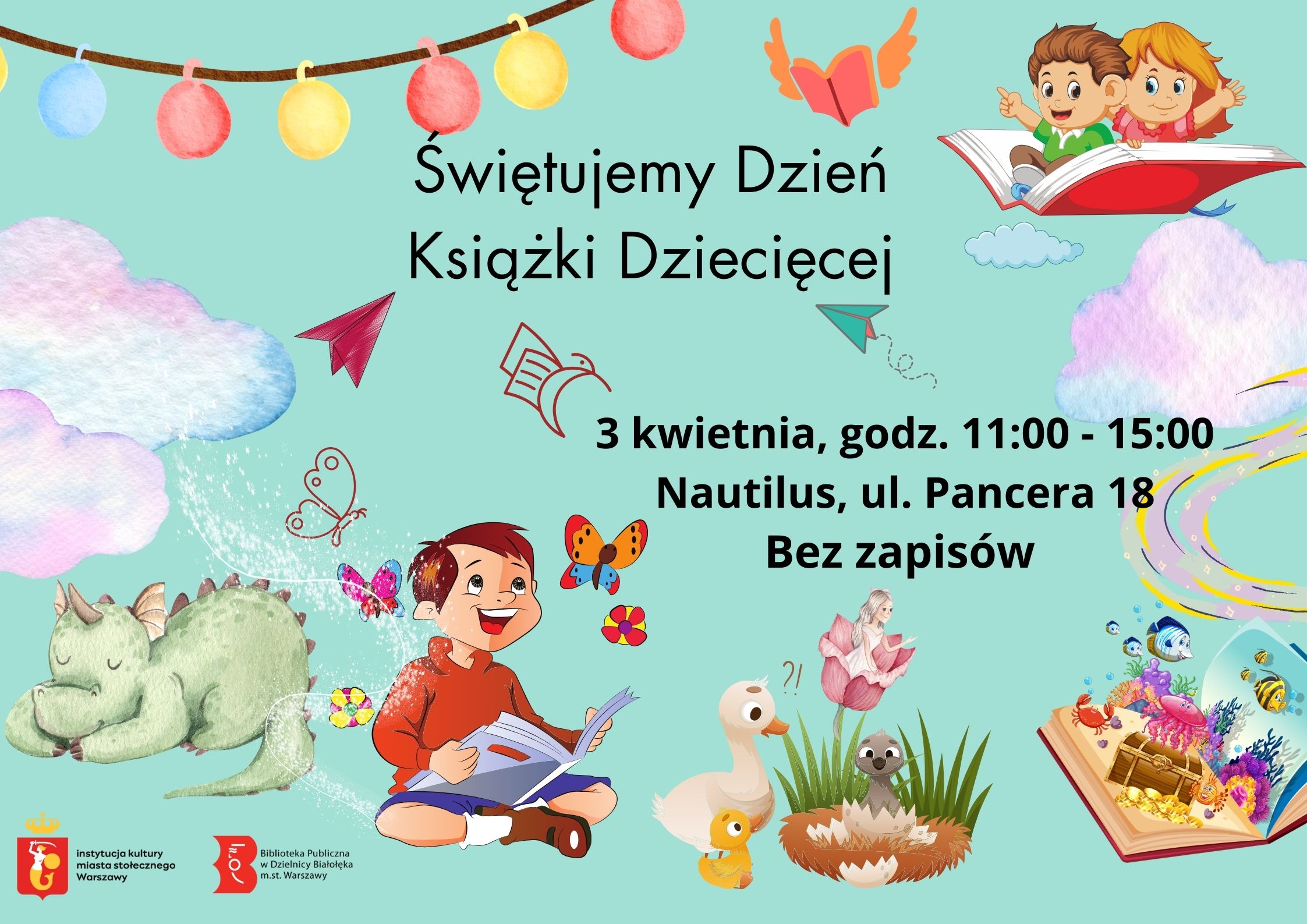 Read more about the article Dzień Książki Dziecięcej w Nautilusie 