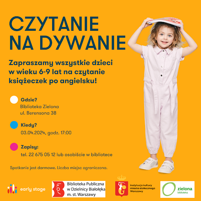 Read more about the article Czytanie na dywanie w Zielonej