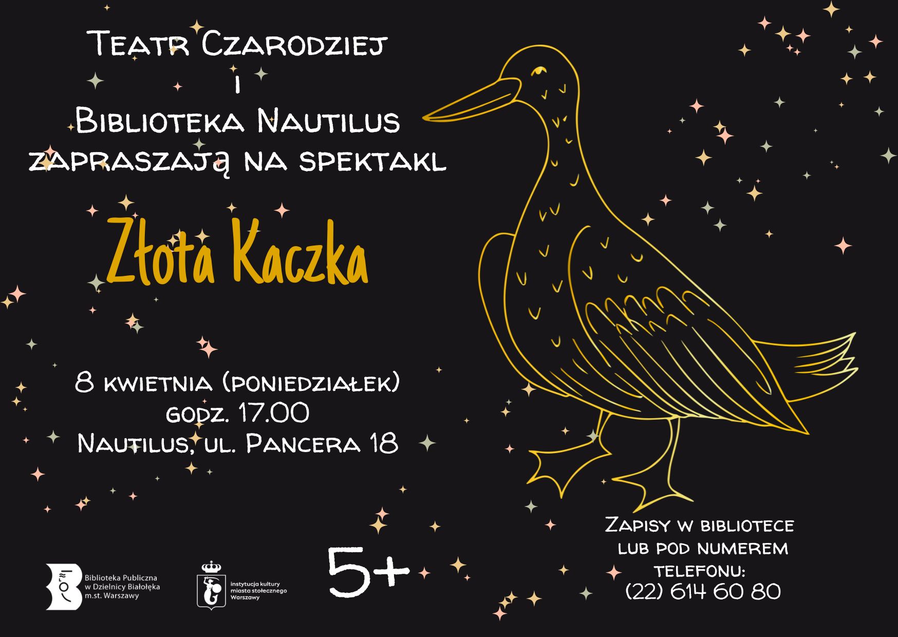 Read more about the article Złota Kaczka -Spektakl w Nautilusie