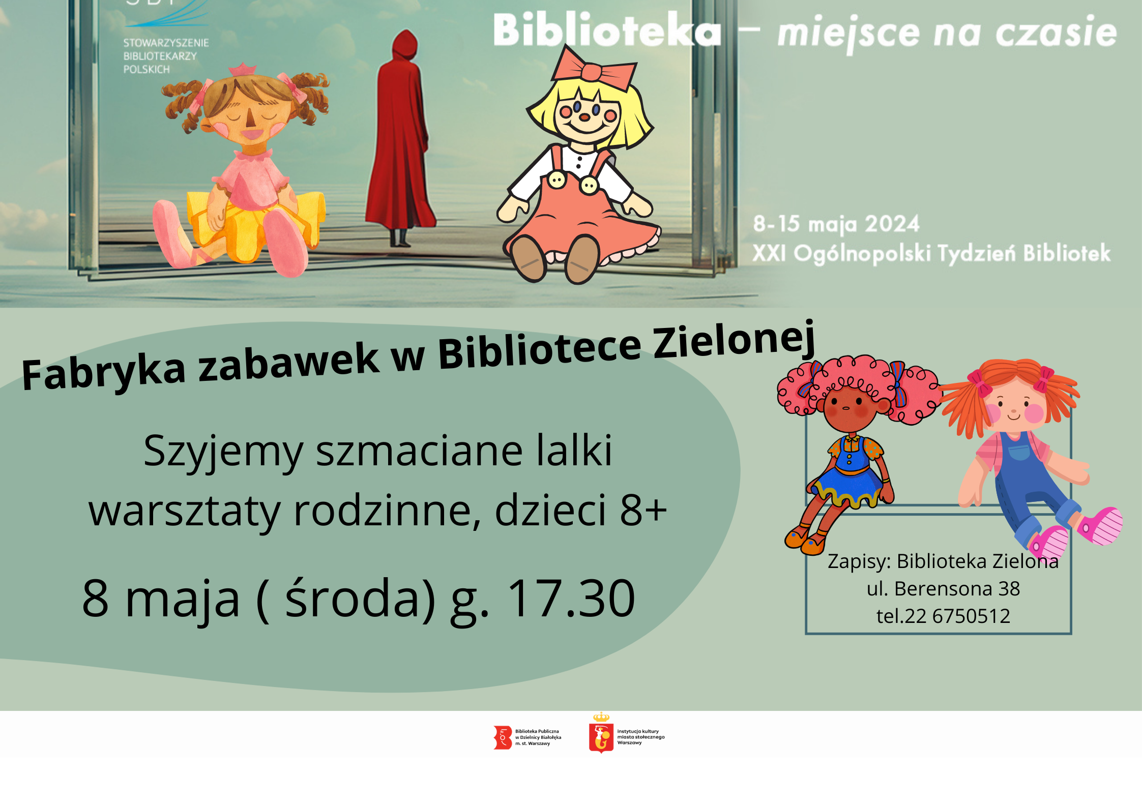 Read more about the article Fabryka zabawek w Bibliotece Zielonej.