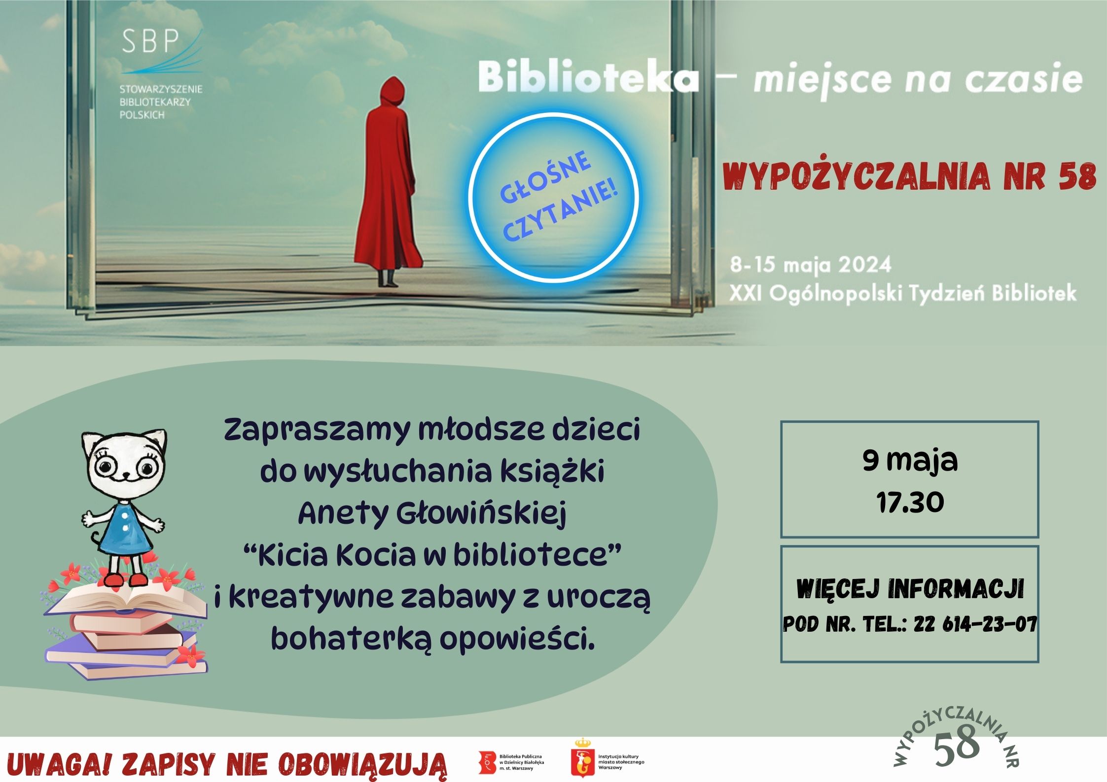 Read more about the article Tydzień Bibliotek w Wypożyczalni Nr 58