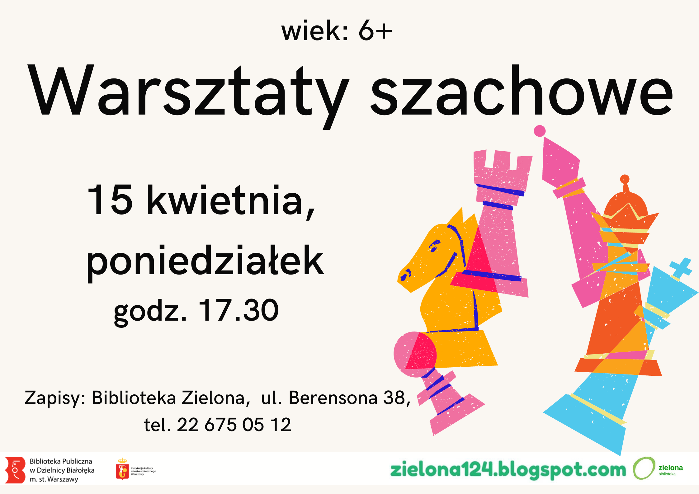 Read more about the article Szachy w Bibliotece Zielonej.
