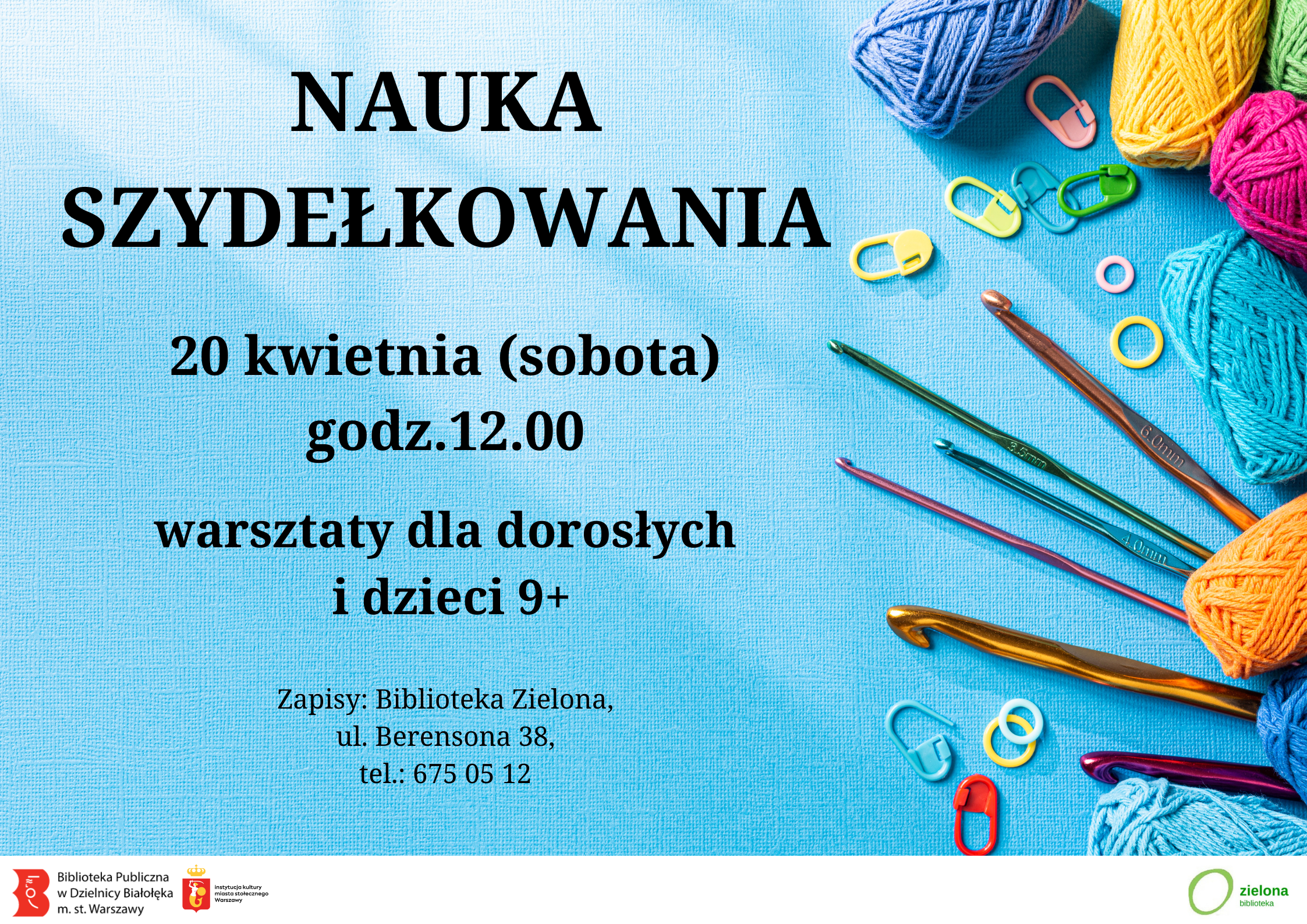 Read more about the article Nauka szydełkowania w Zielonej