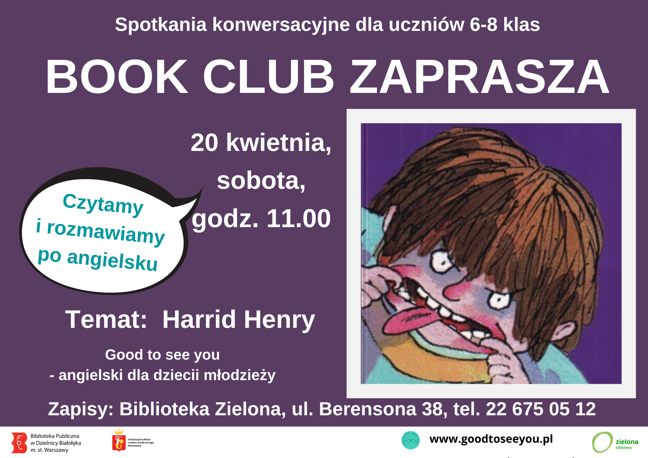 Read more about the article Book Club w Zielonej