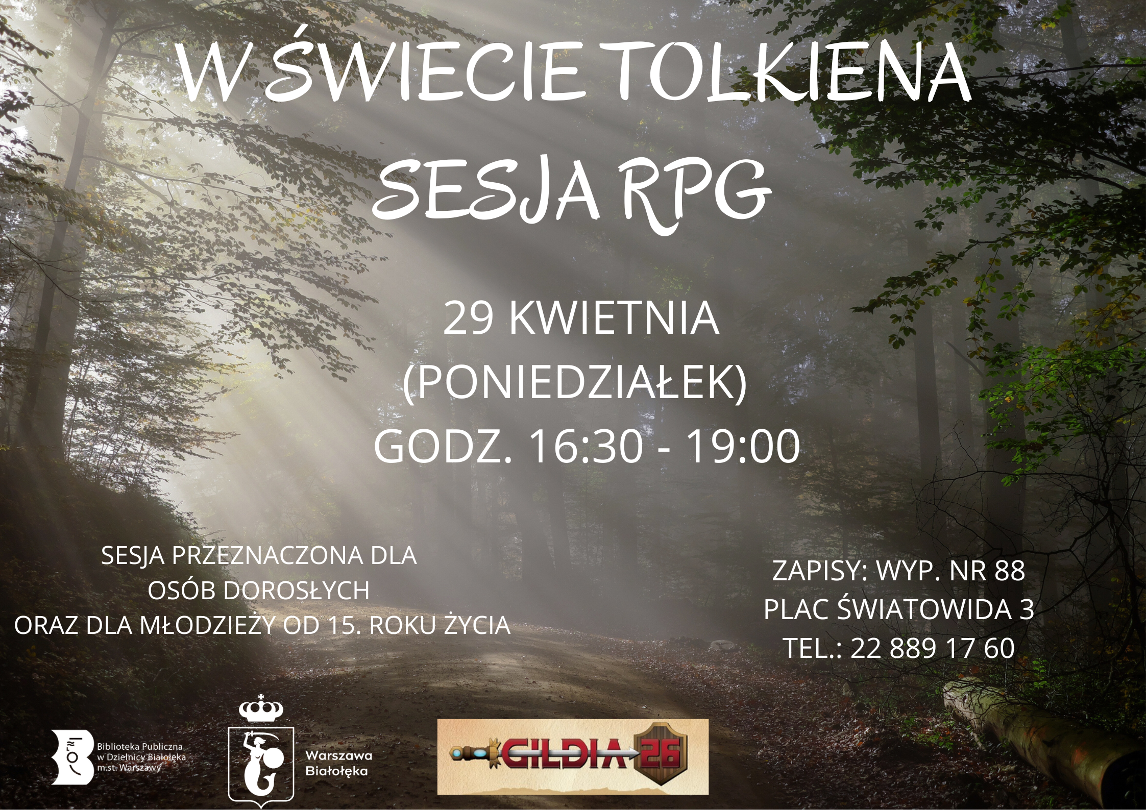 Read more about the article W świecie Tolkiena – Sesja RPG