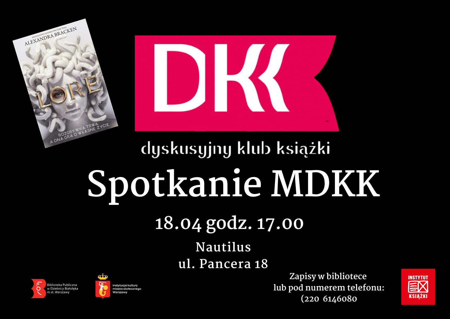 Read more about the article Spotkanie Młodzieżowego Klubu Książki w Nautilusie
