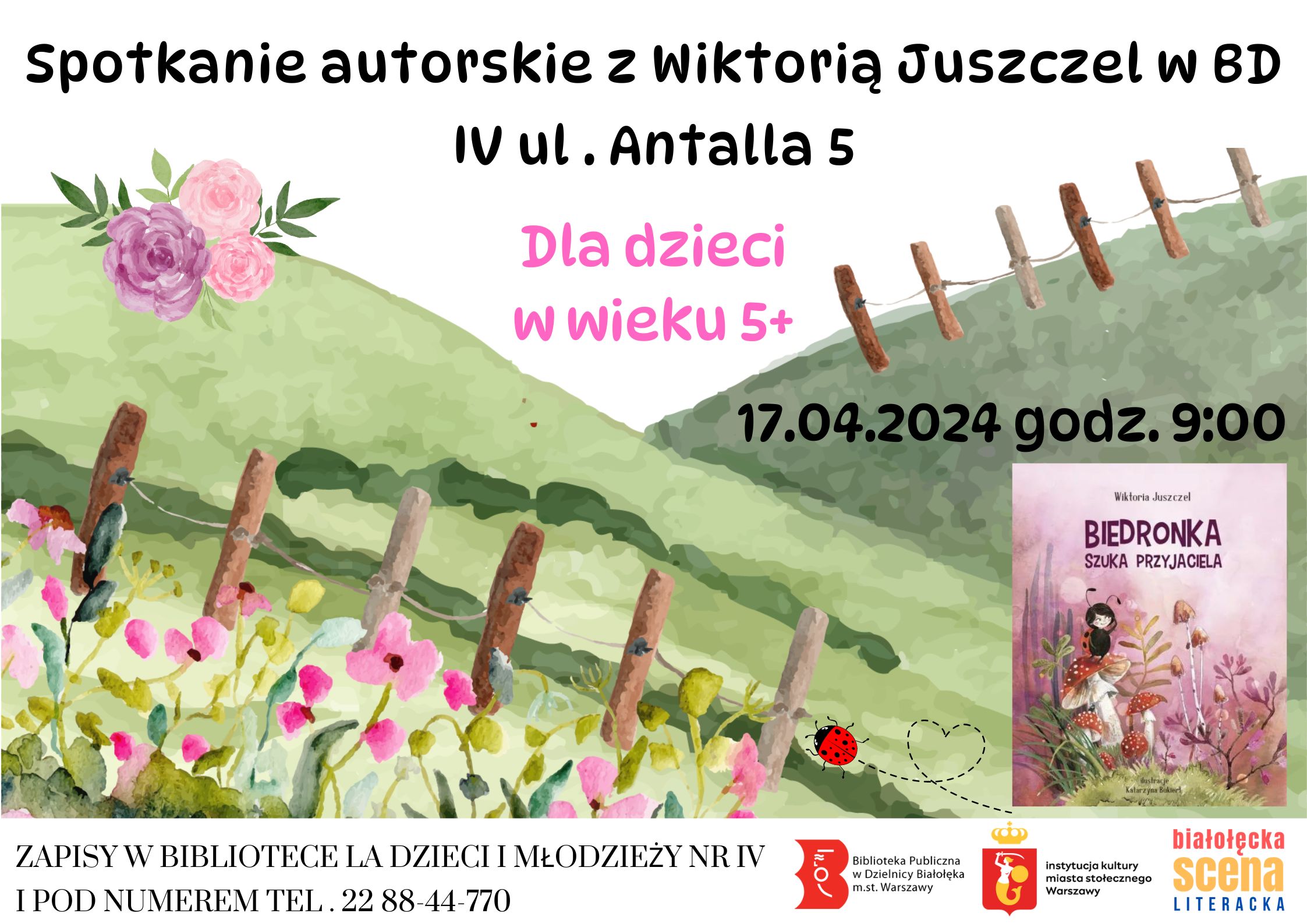 Read more about the article Spotkanie autorskie z Wiktorią Juszczel w BD IV