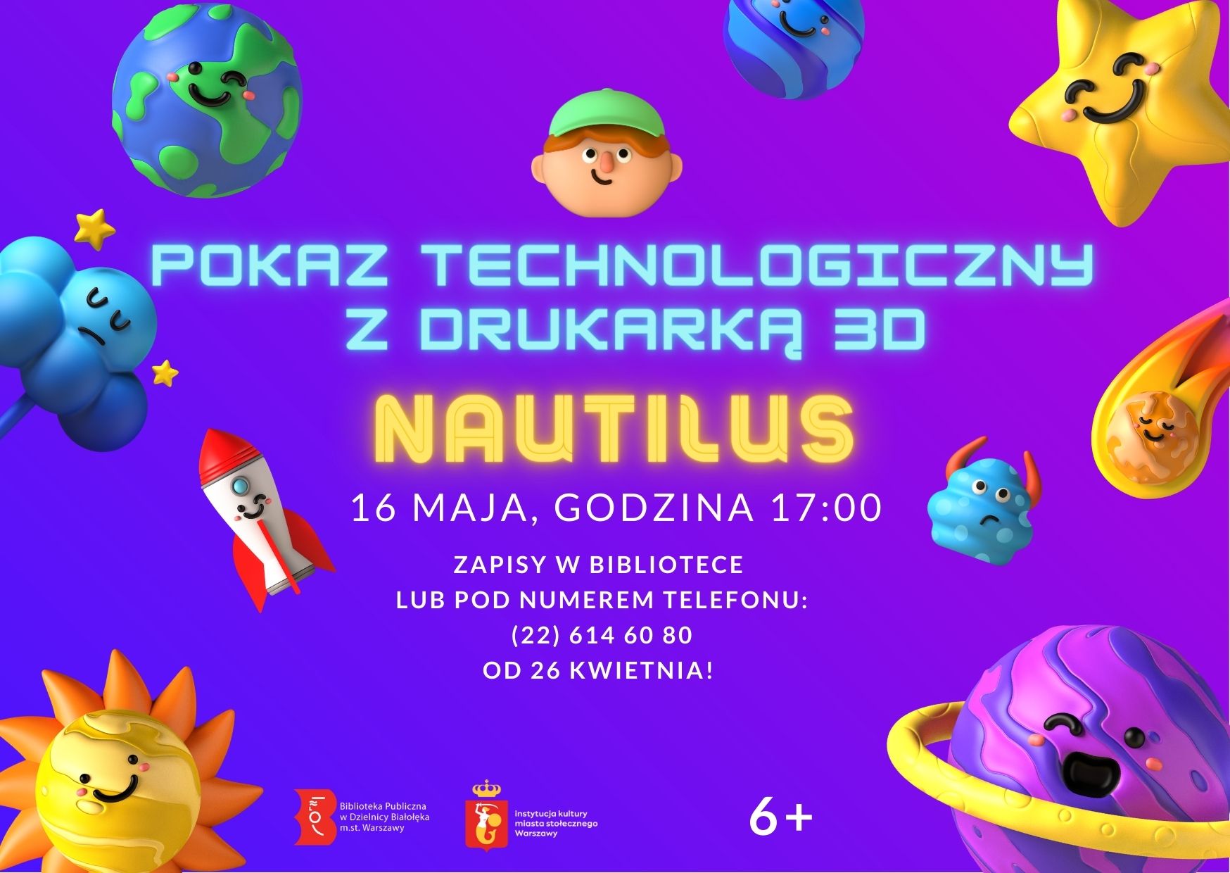 Read more about the article POKAZ TECHNOLOGICZNY Z DRUKARKĄ 3D W NAUTILUSIE